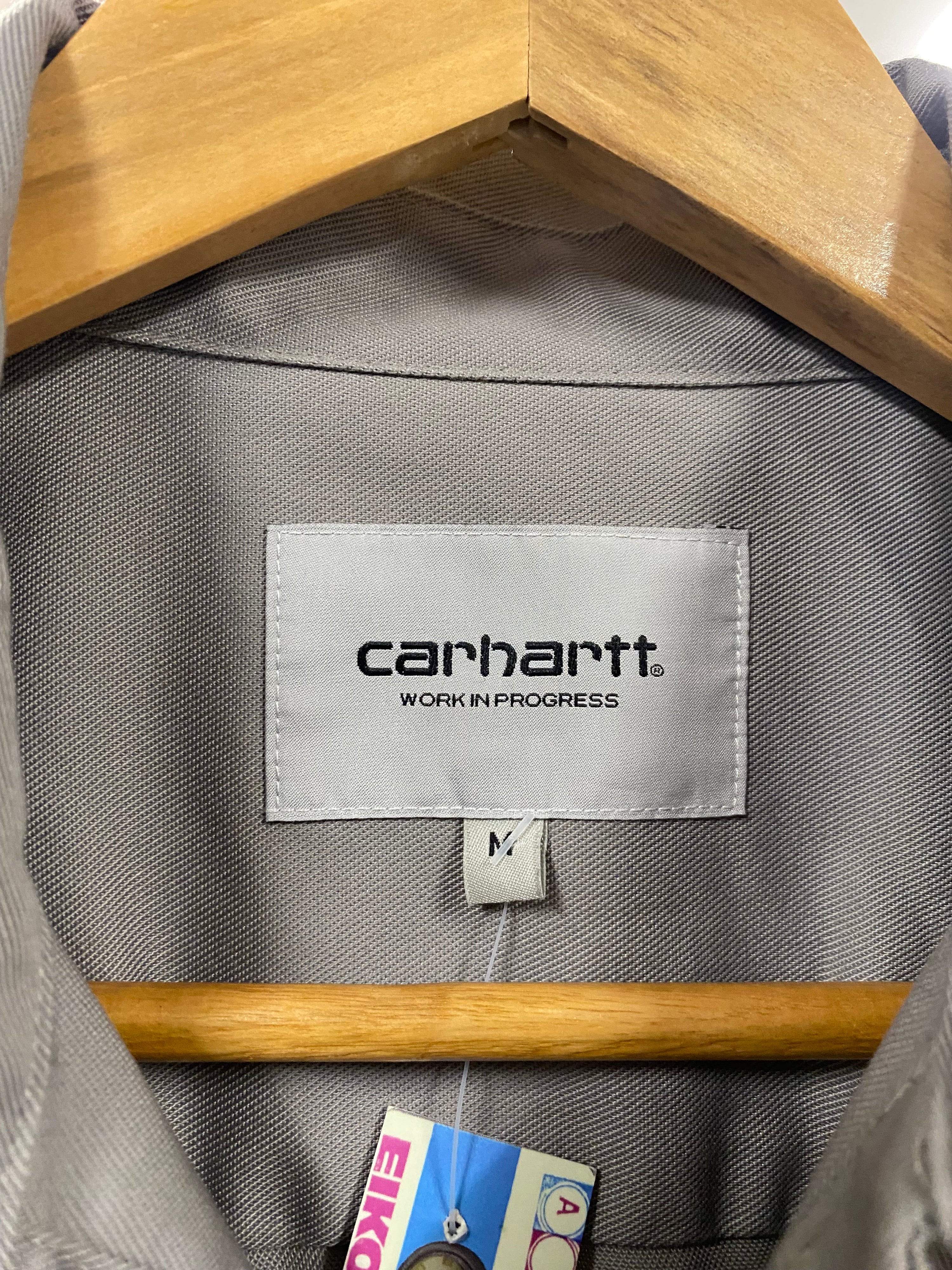 [M] Carhartt WIP Grey Button-up Tee