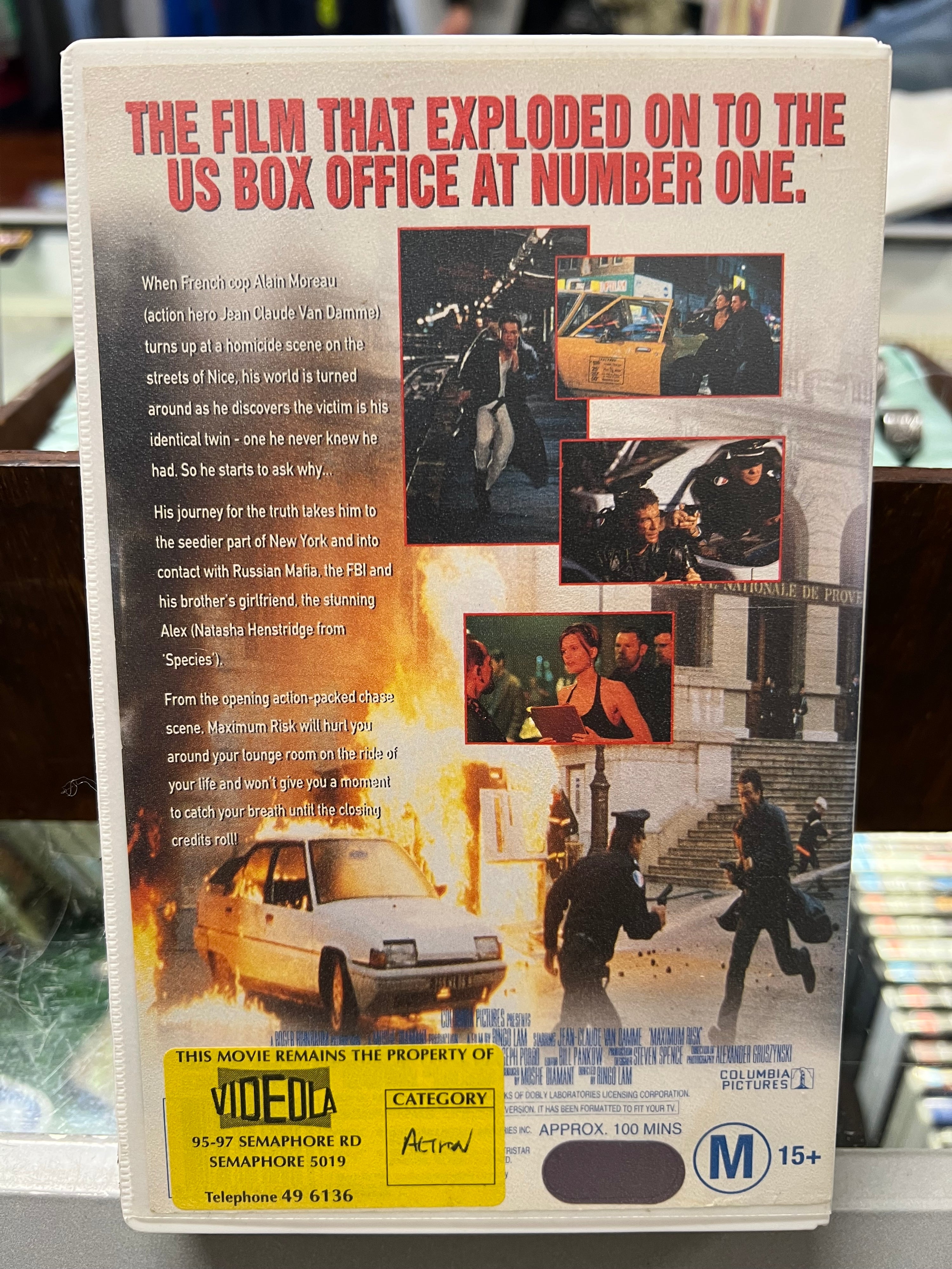 [VHS] Maximum Risk Big Box