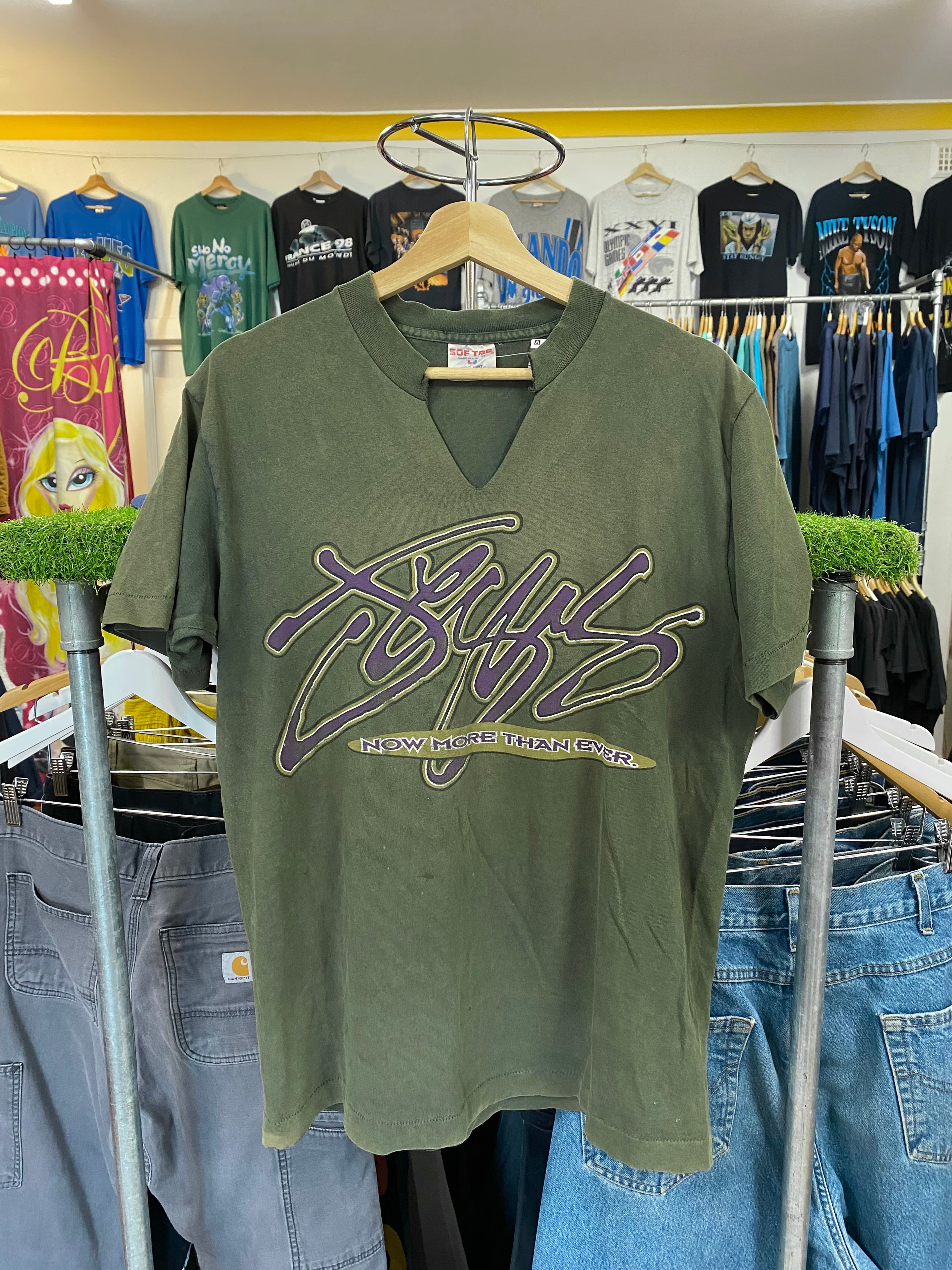 [M] Jesus Now More Than Ever Green Tee