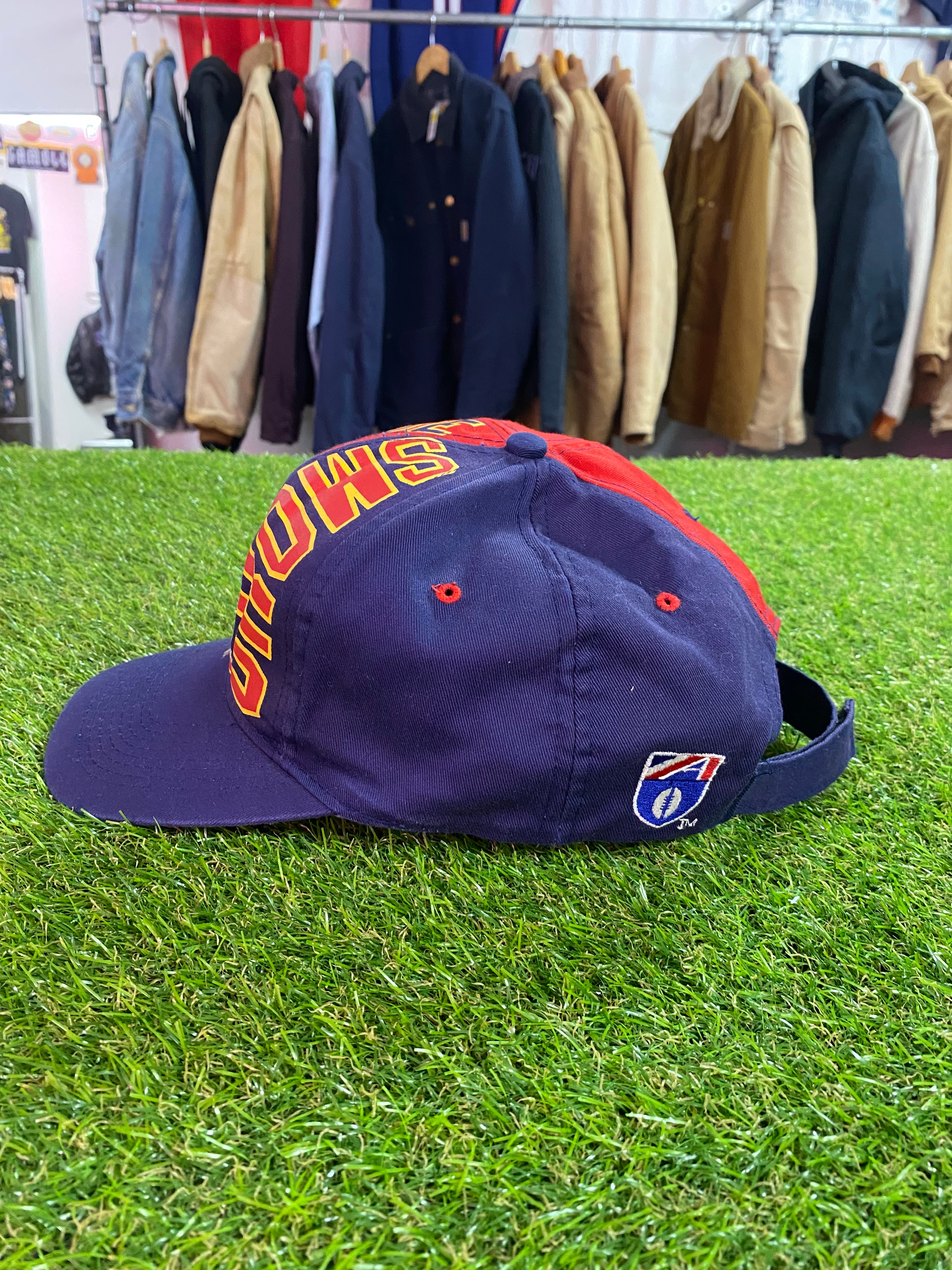 Vintage Adelaide Crows Vertical Text 2-tone Cap