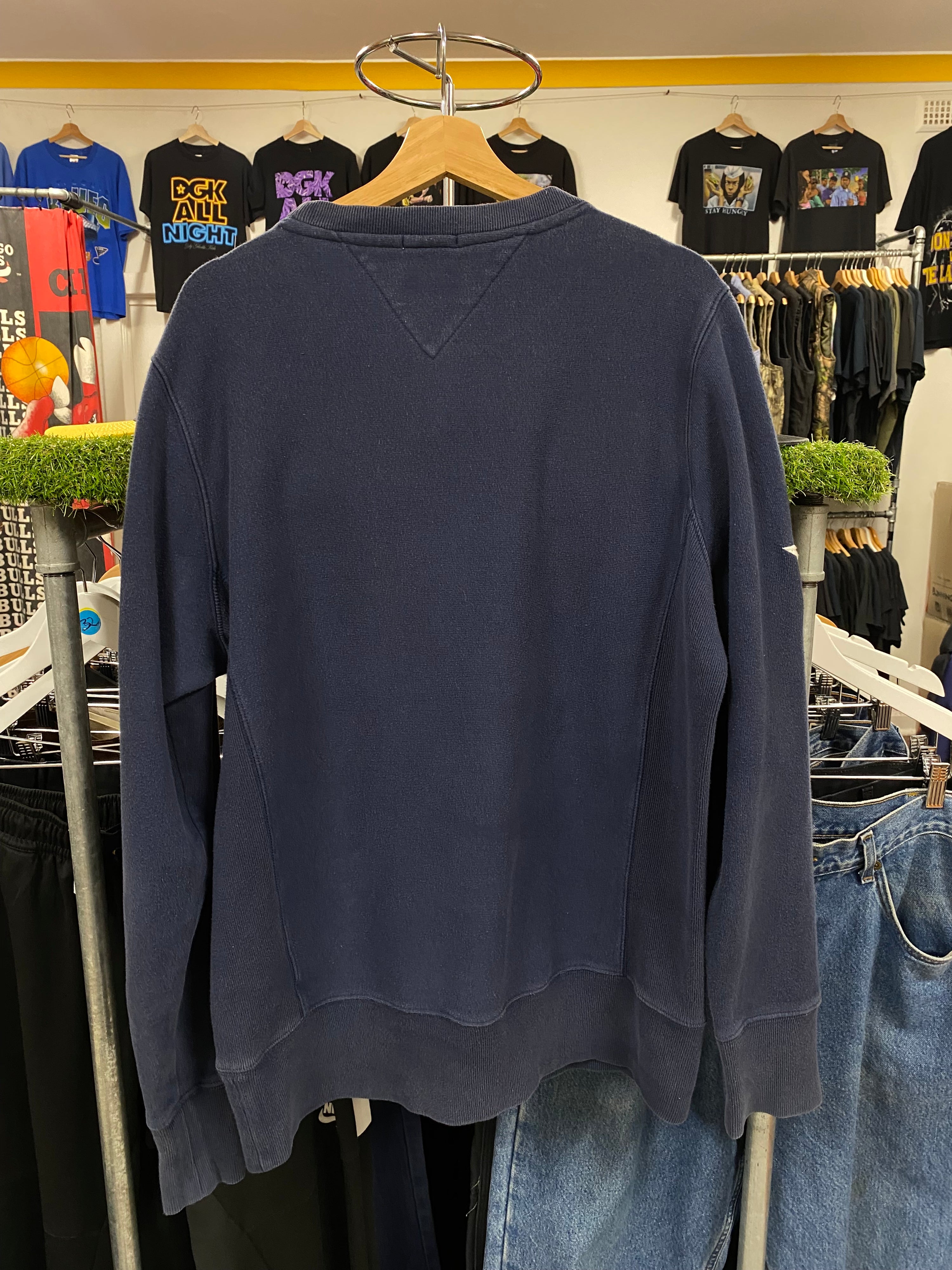 [M] Tommy Hilfiger Lady Liberty Blue Jumper