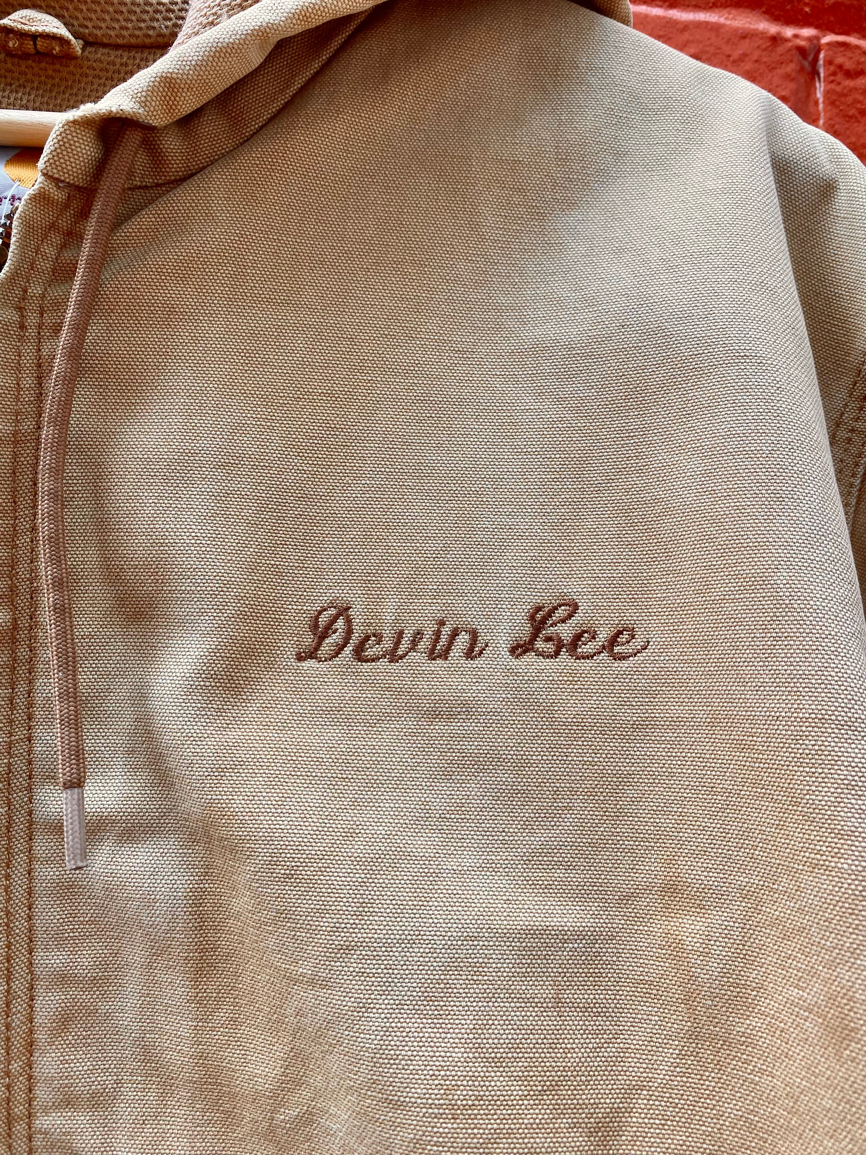 [L] Vintage Carhartt Active Jacket 'Devin Lee'  Buckwheat