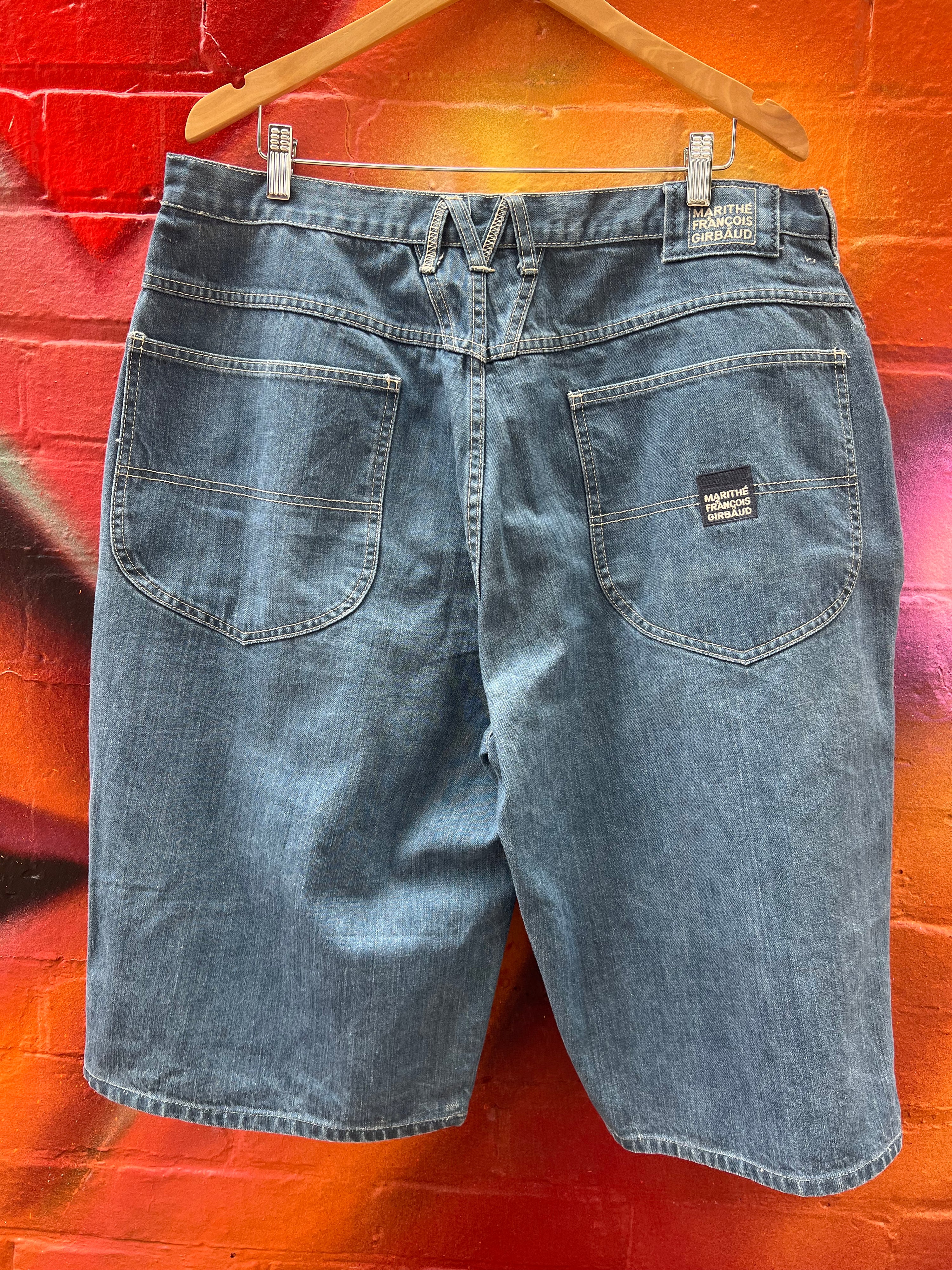 38 - Marithe Francois Girbaud Denim Shorts