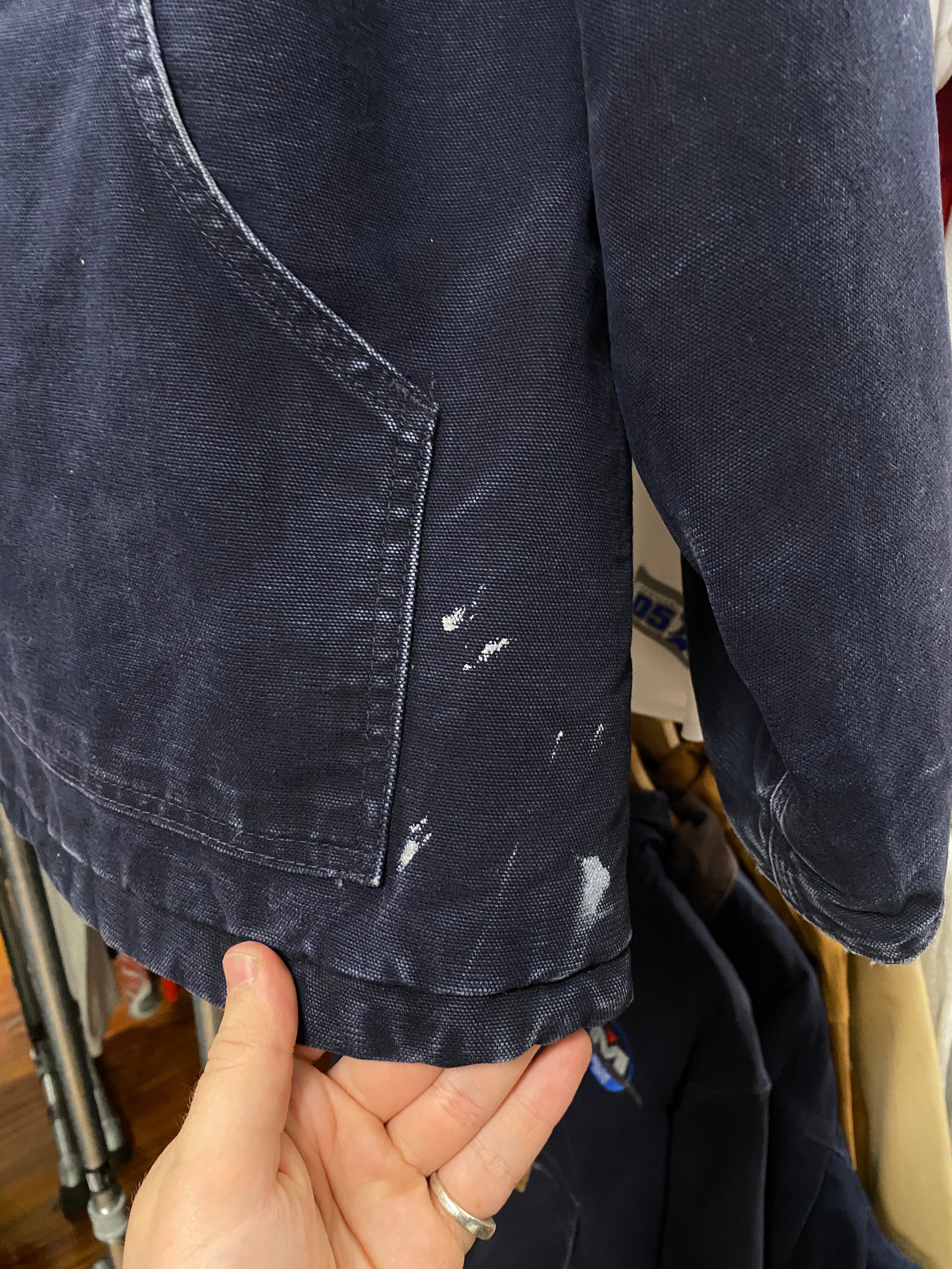 [XL] Vintage Carhartt Dark Blue Arctic Heavy Jacket