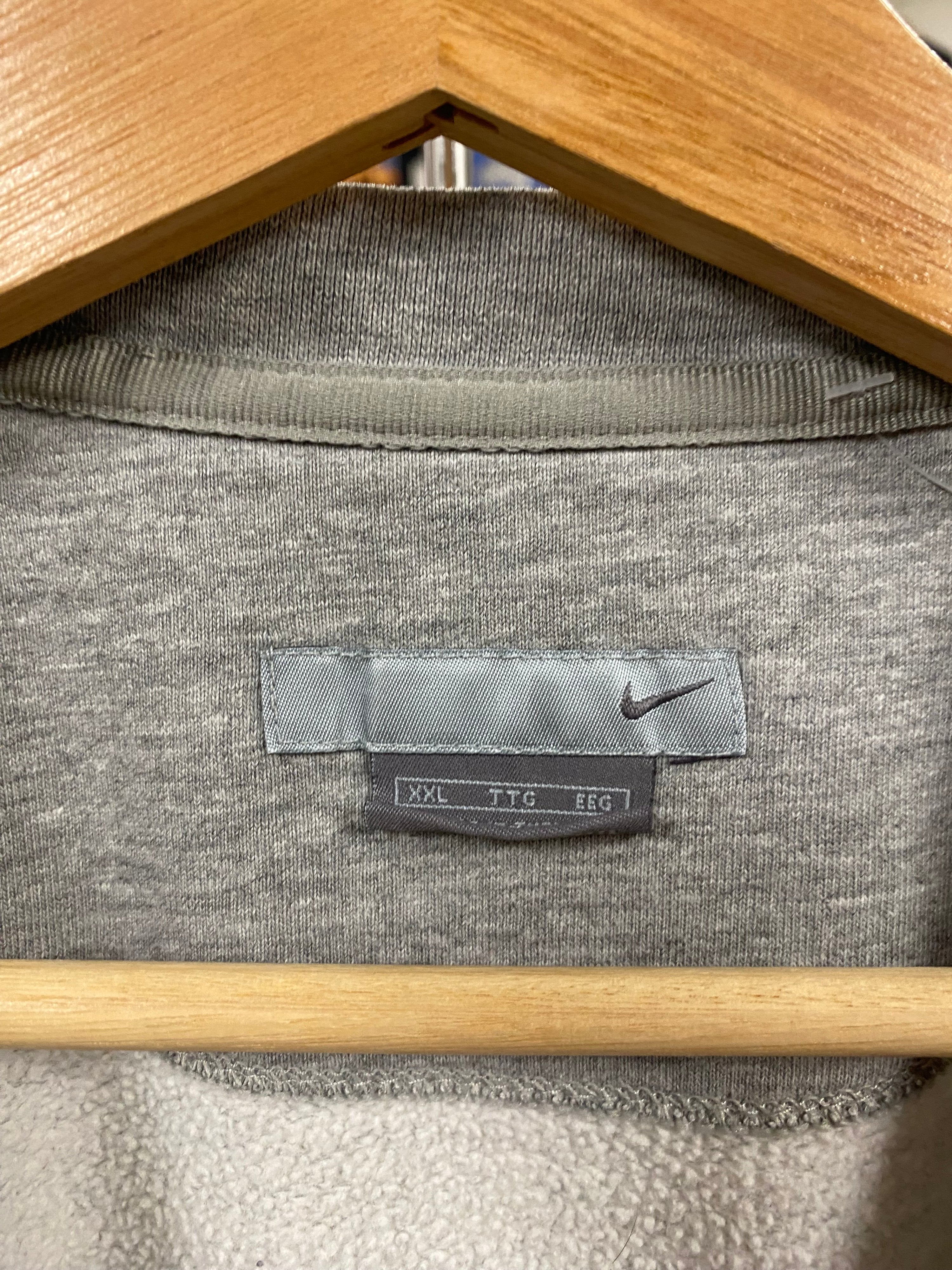 [2XL] Nike Pocket Logo Grey Jumper 56323
