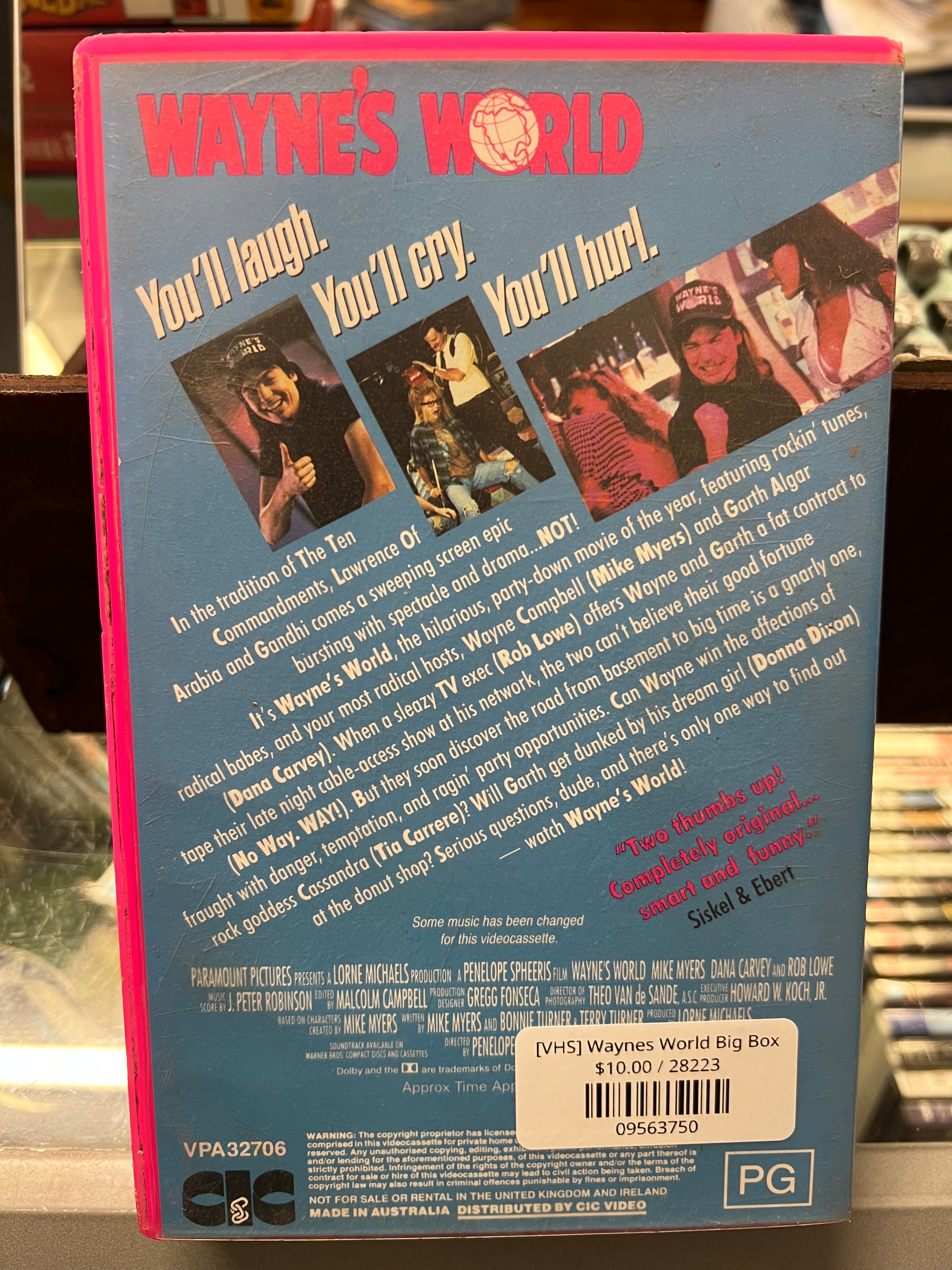 [VHS] Waynes World Big Box