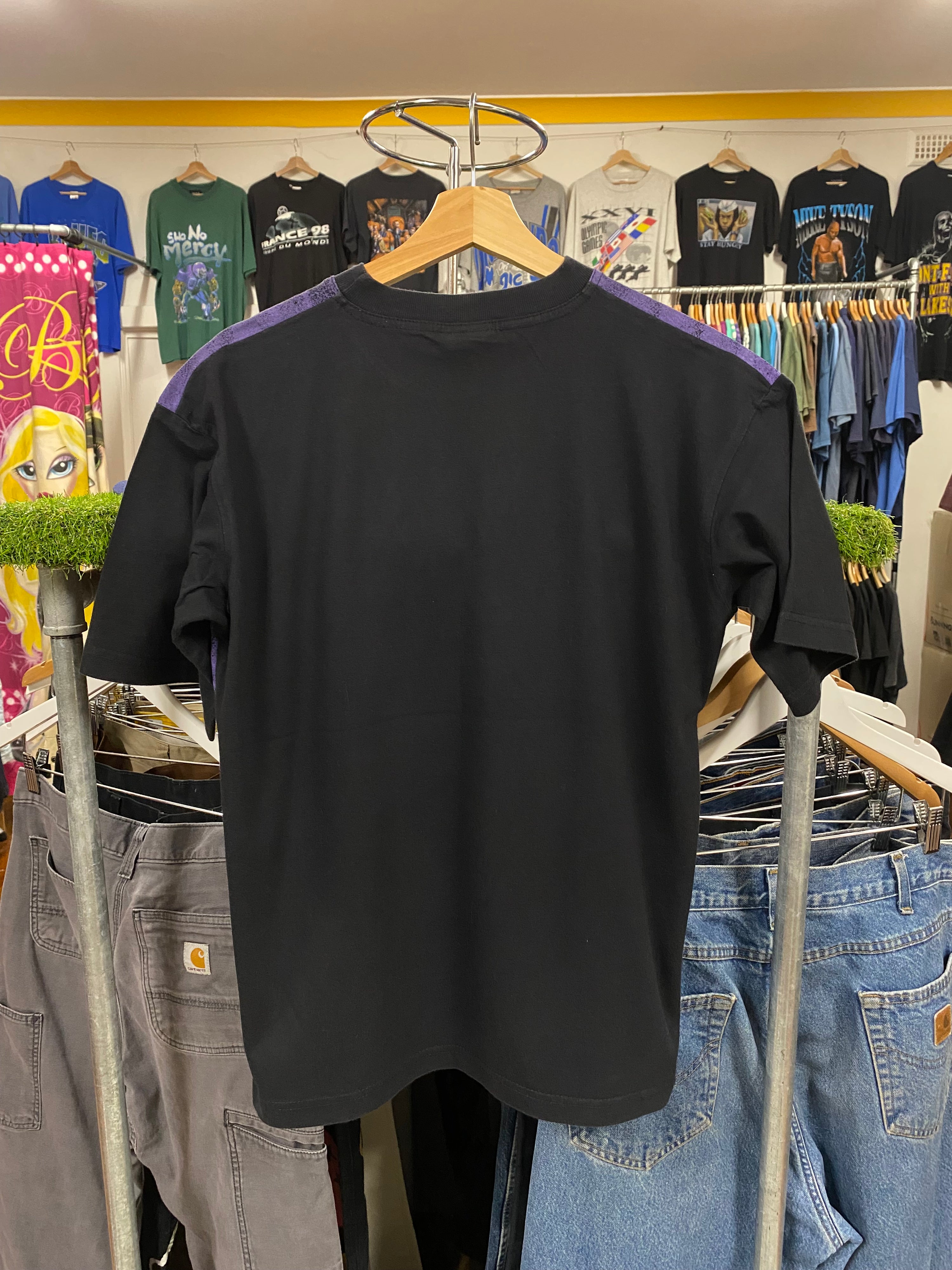 [M] 1993 Daffy Duck High Spinner Purple Shadow Tshirt