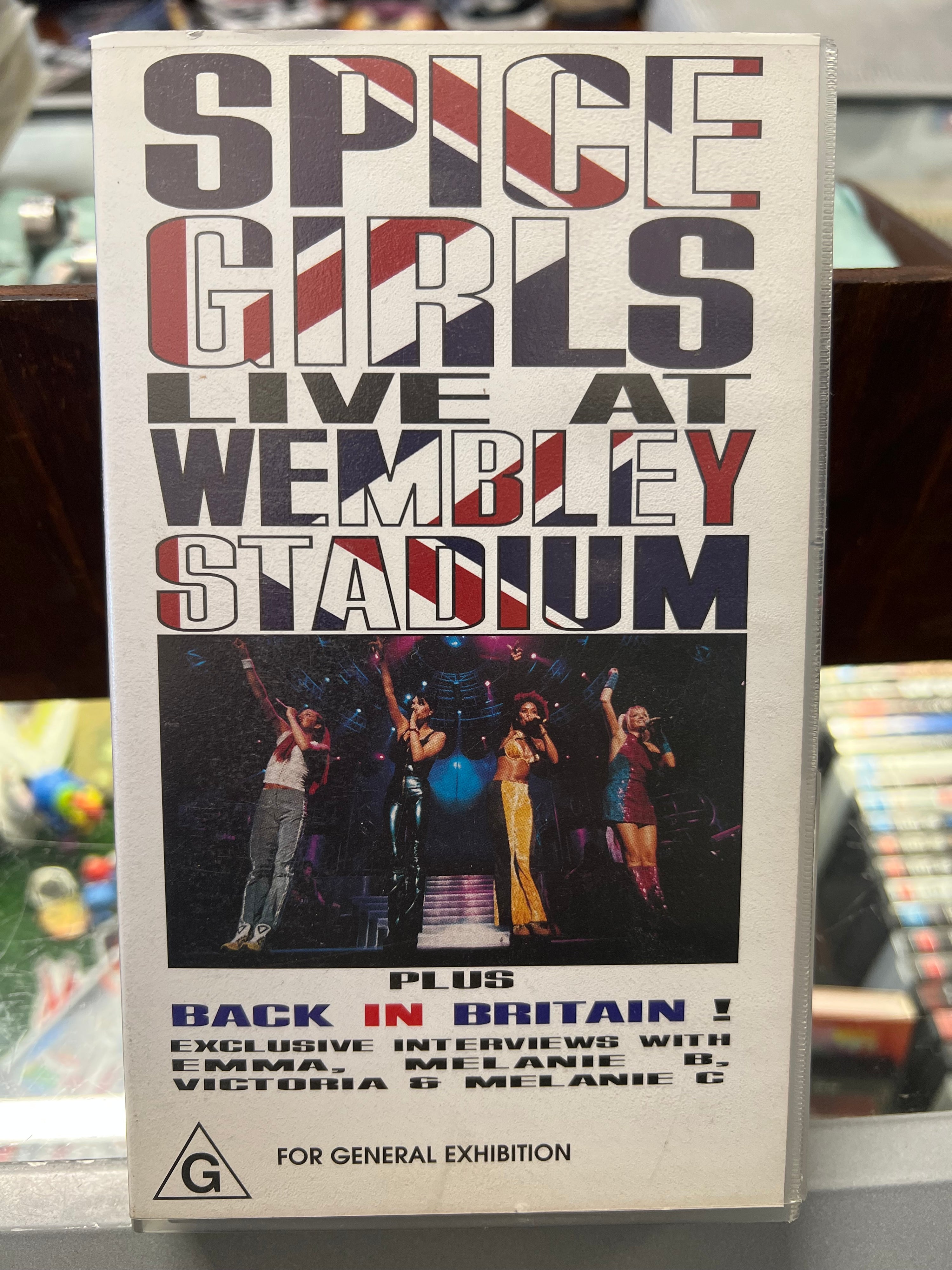VHS: 1998 Spice Girls Live At Wembley Stadium