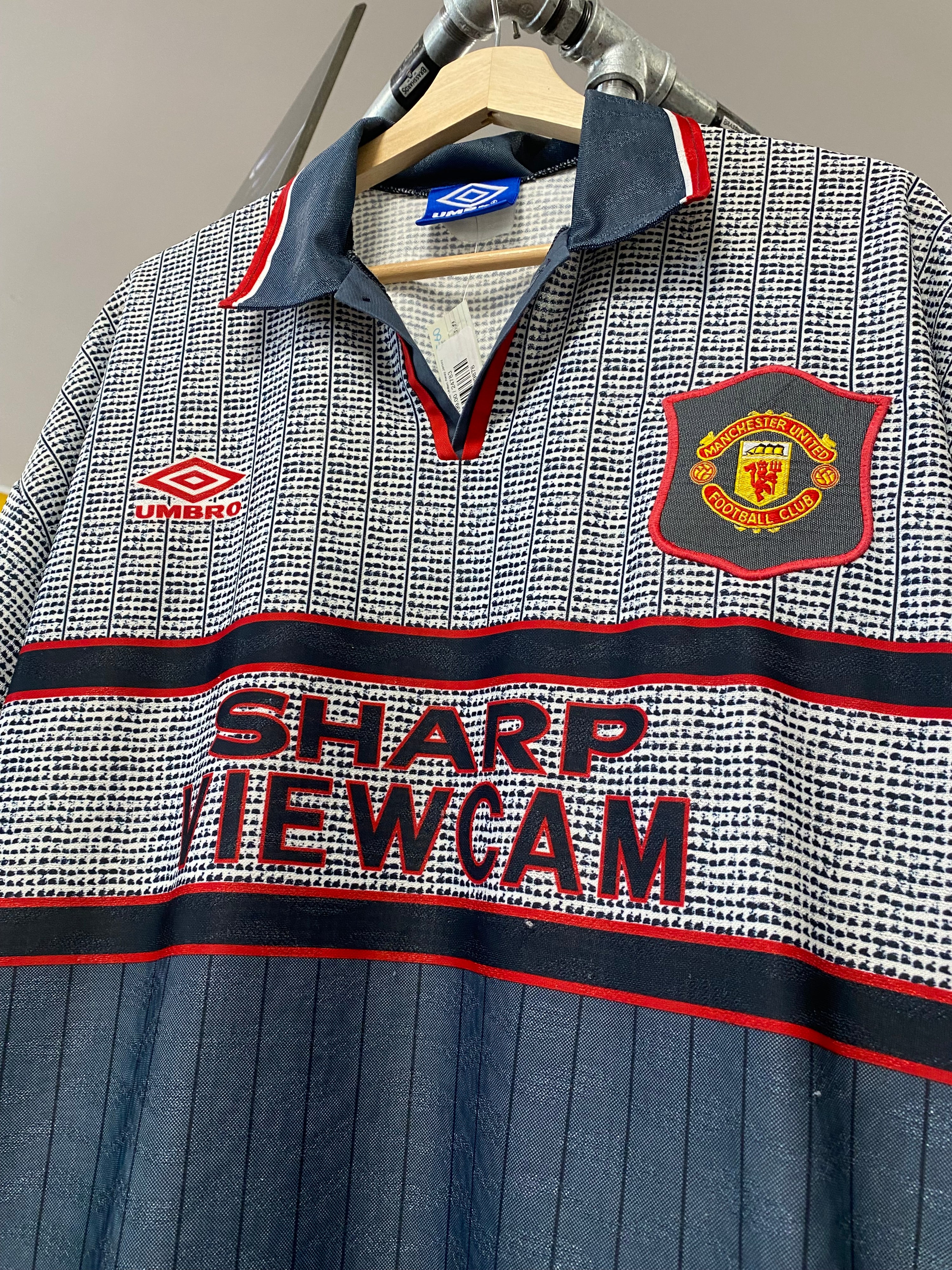[XL] 1995/96 Machester United Away Jersey