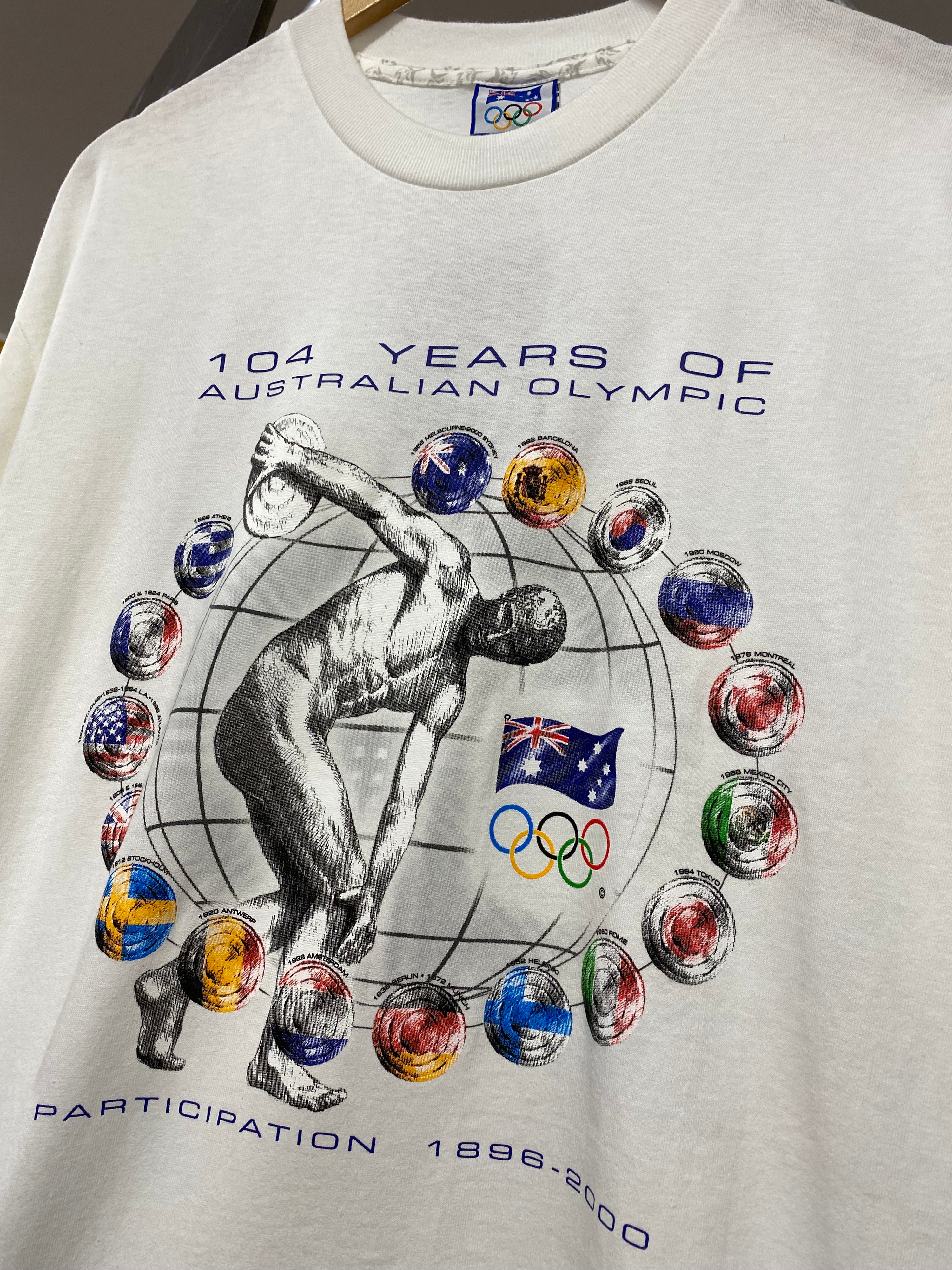 [XL] BNWT 2000 104 Years Of Australian Olympic Participation