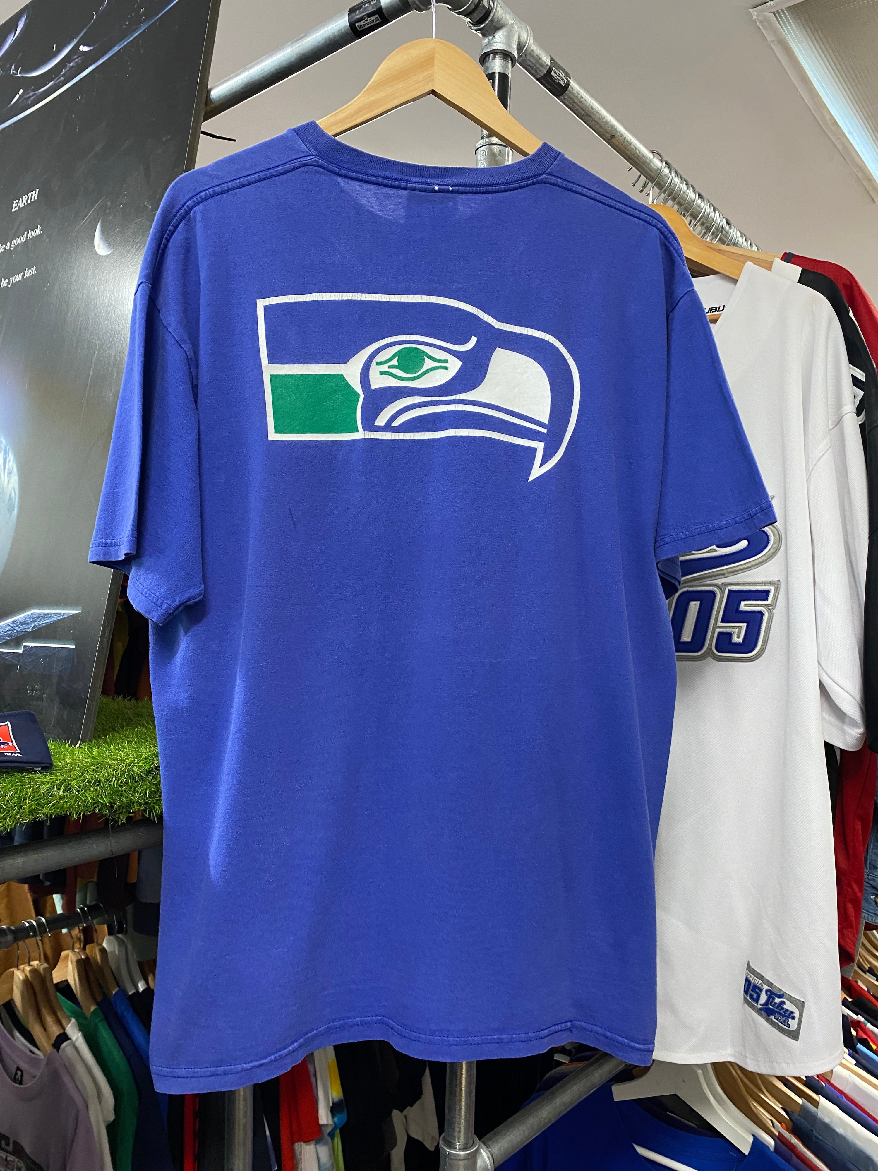 L - Vintage Nike x Seattle Seahawks DS Purple Tee