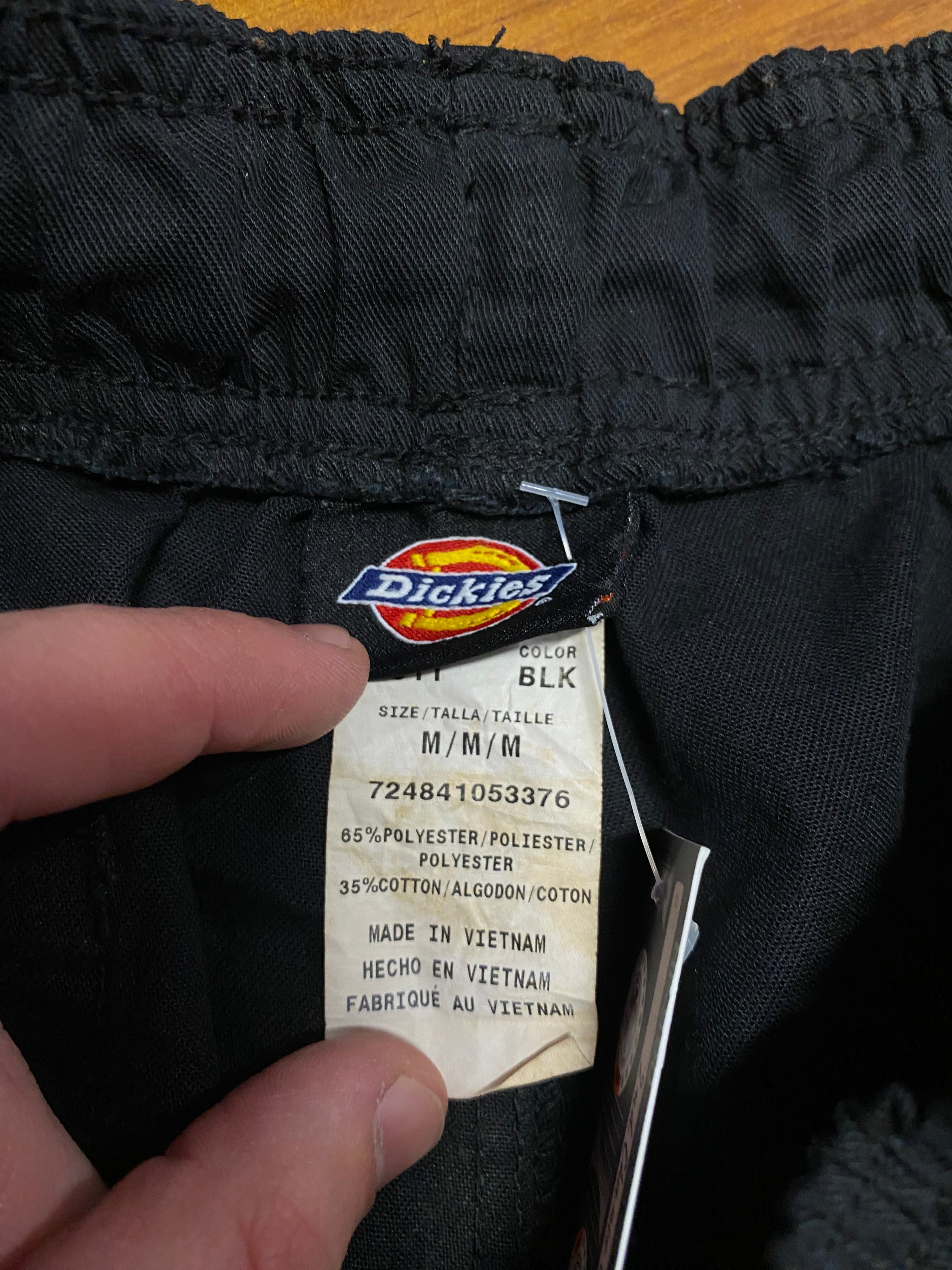 [M] Dickies Black DC11 Elastic Waist Pants