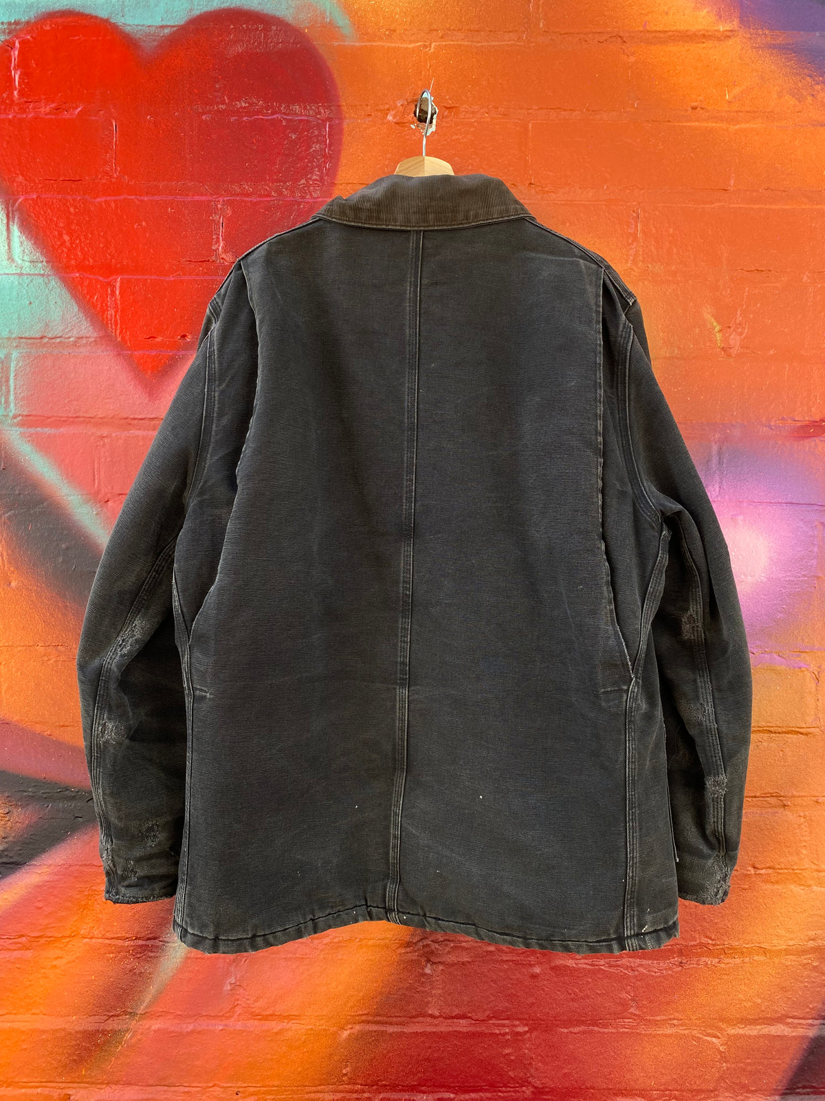 [L] Carhartt Vintage Faded Black Arctic Jacket