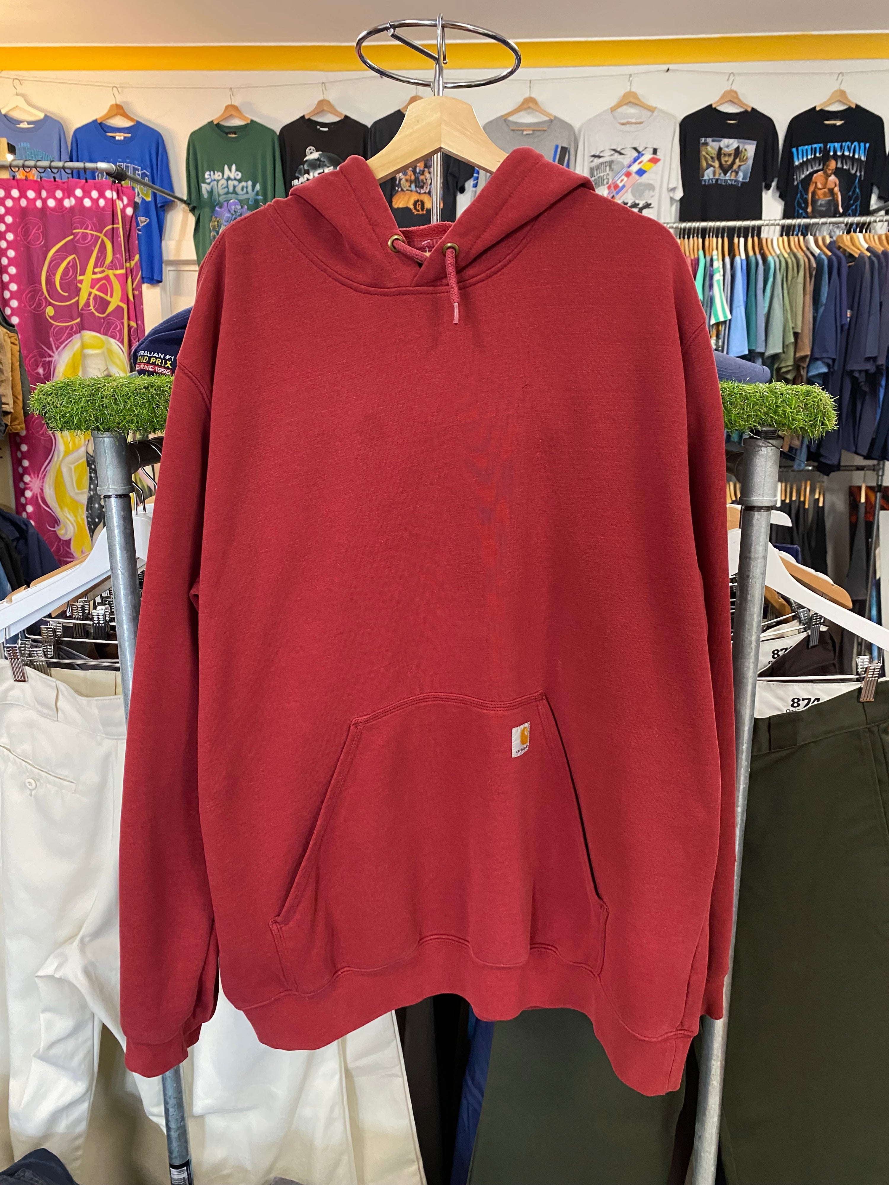 [XLT] Carhartt Red Hoodie Tall