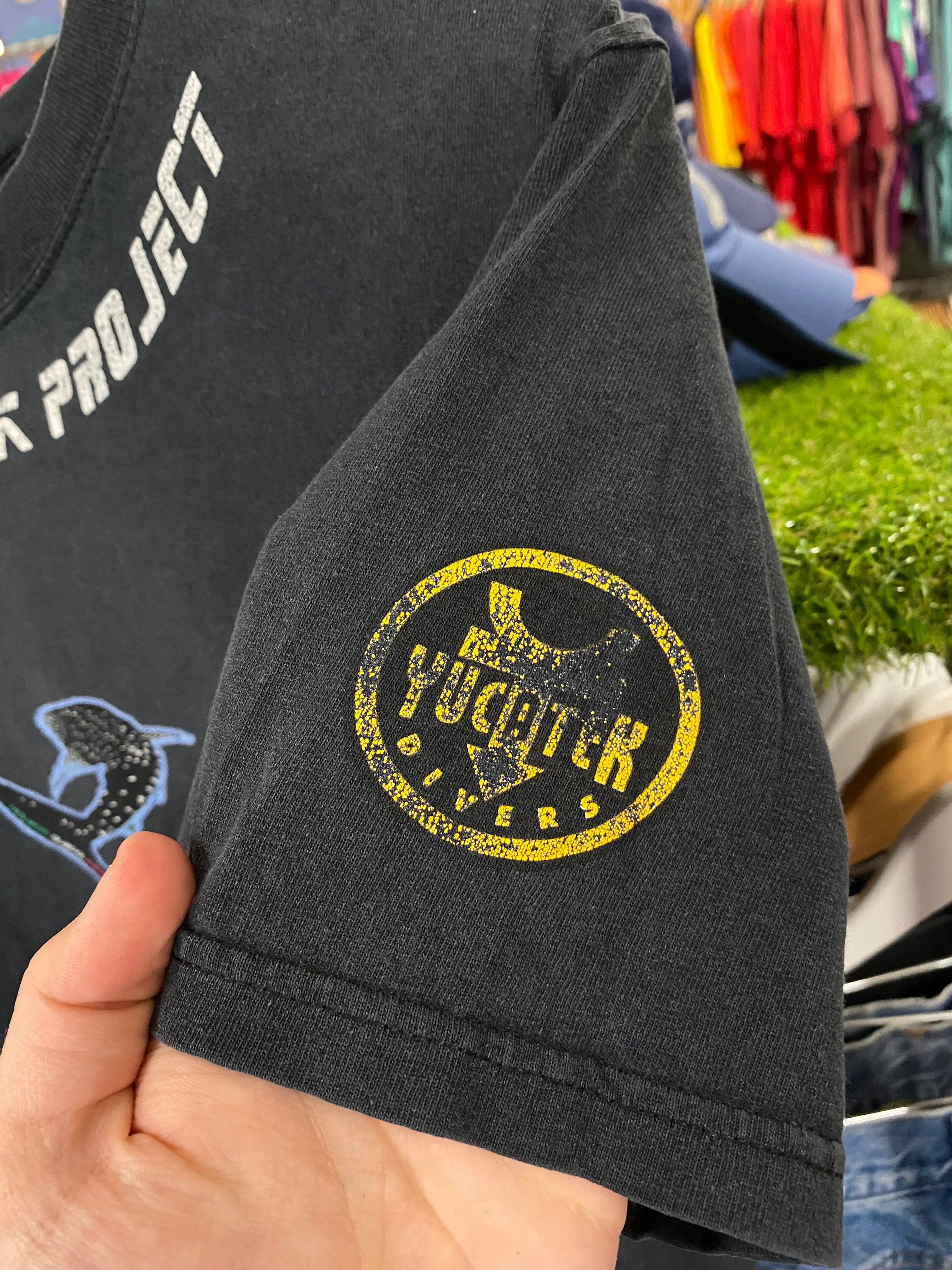 [M] Whale Shark Project Mexico Black Tee