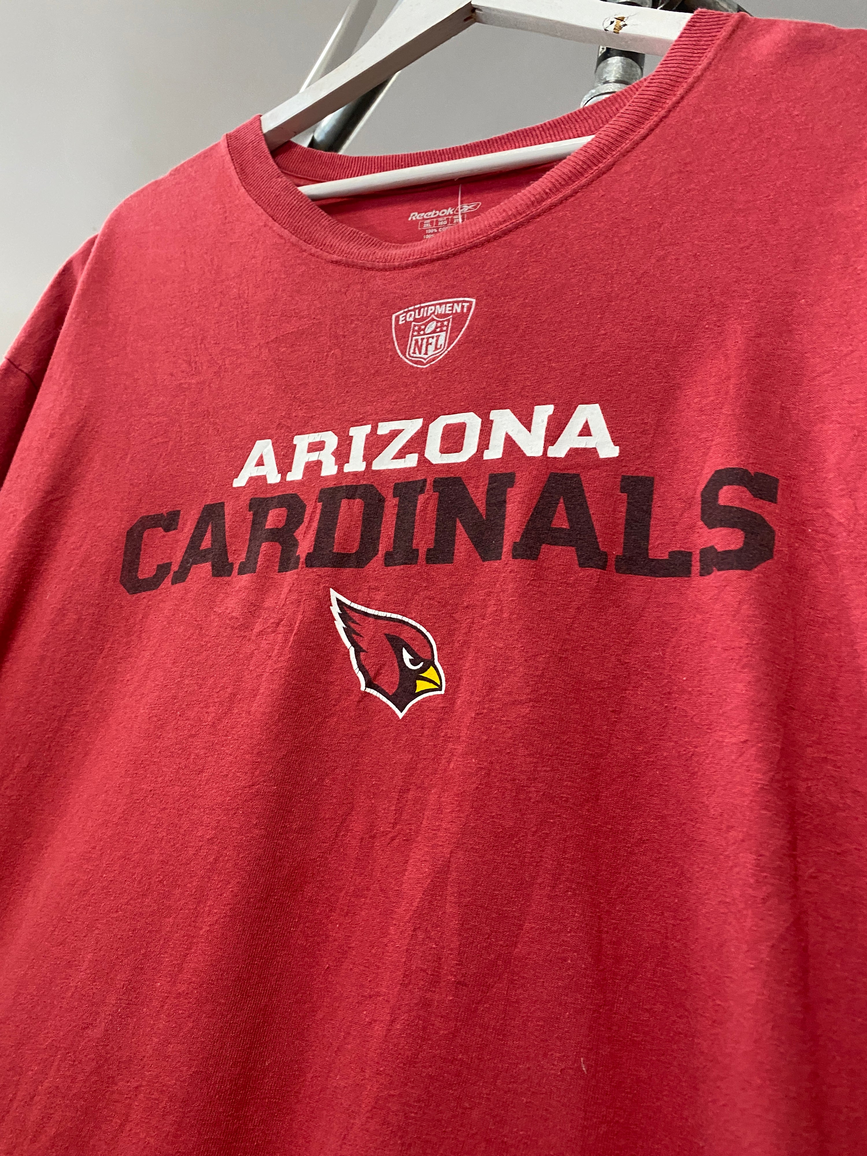 2XL - REEBOK Arizona Cardinals NFL Equipment Tee