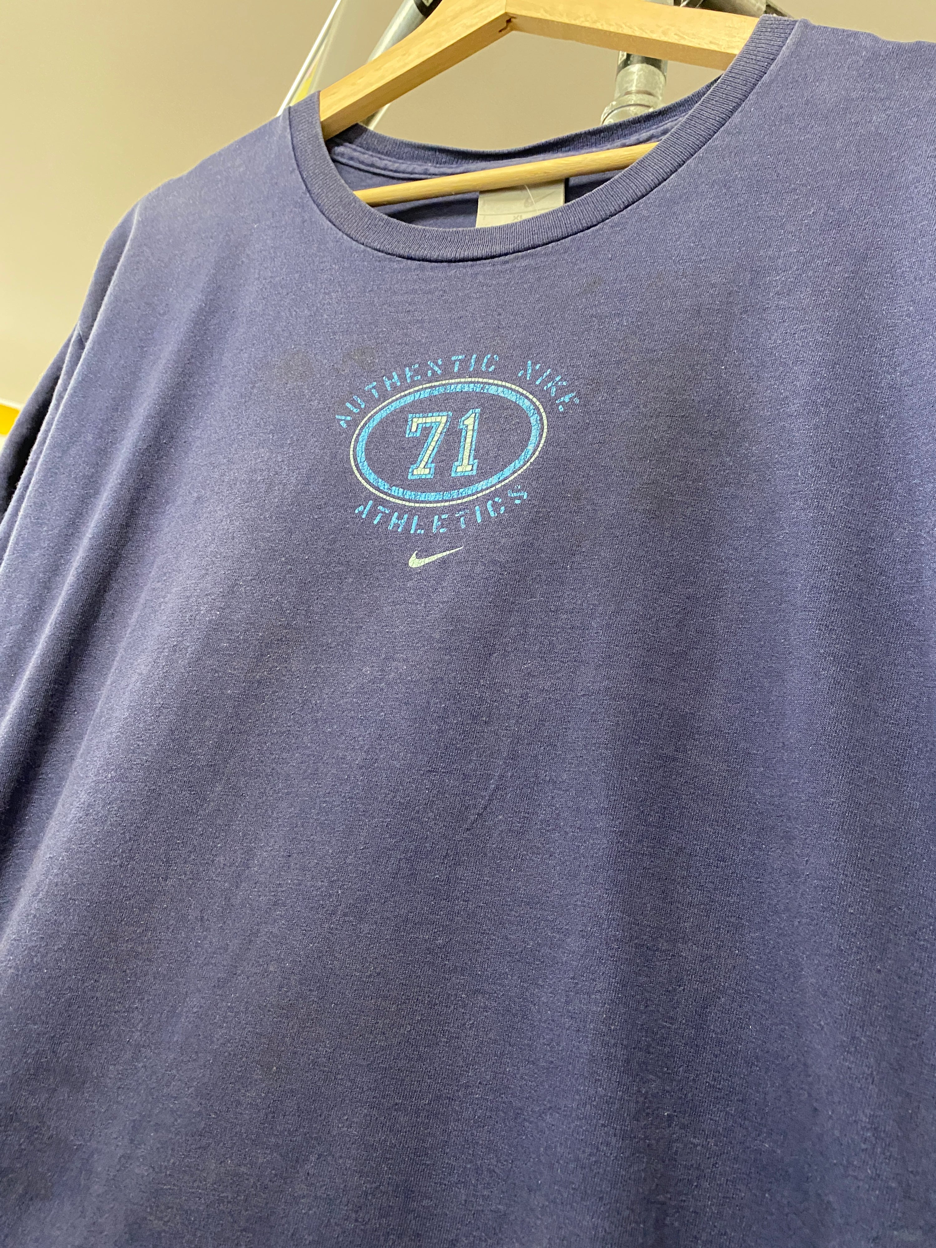 XL - Authentic Nike Athletics 71 Blue Tee