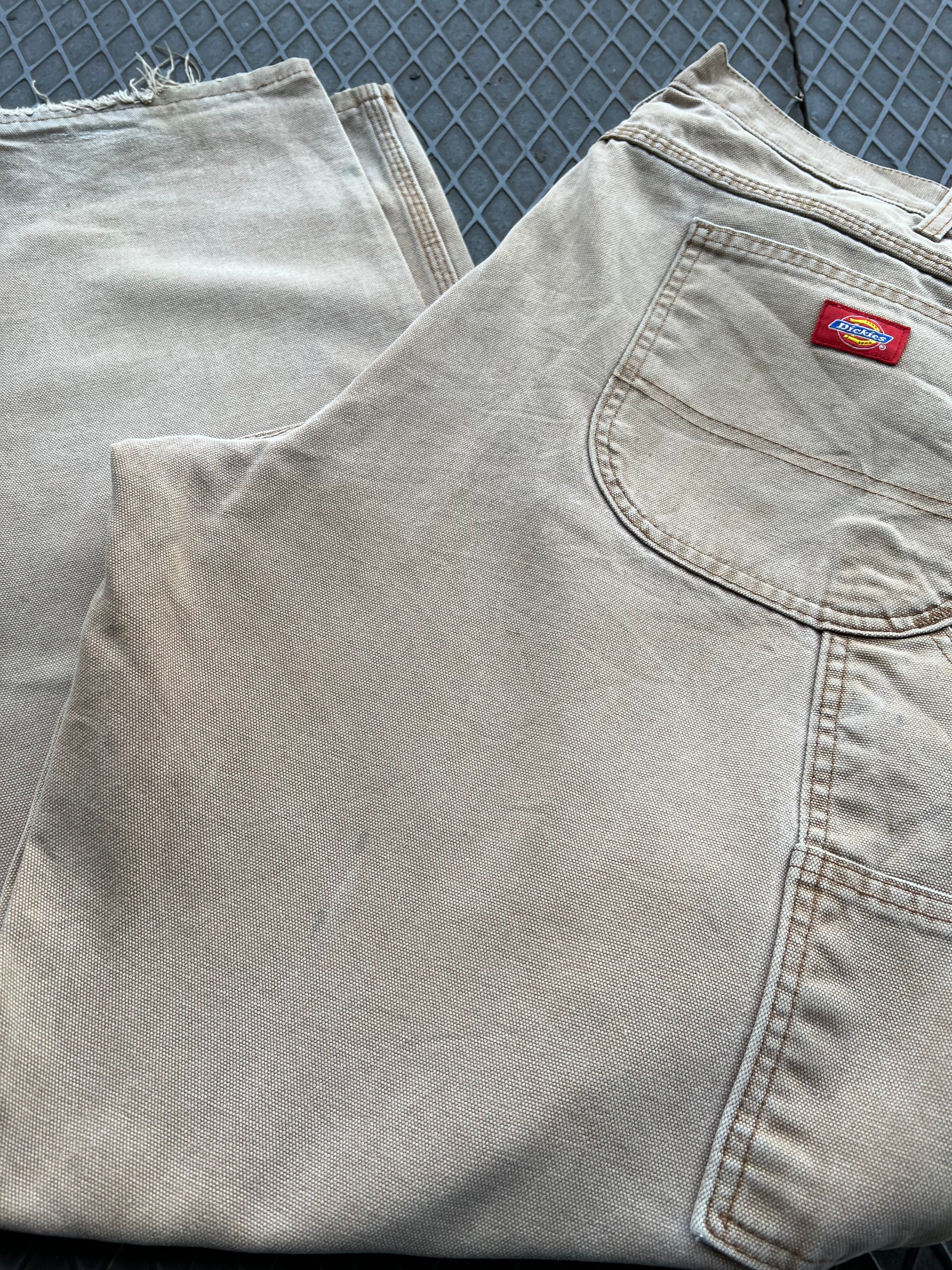 38 - Dickies Faded Brown Carpenter Pants P116