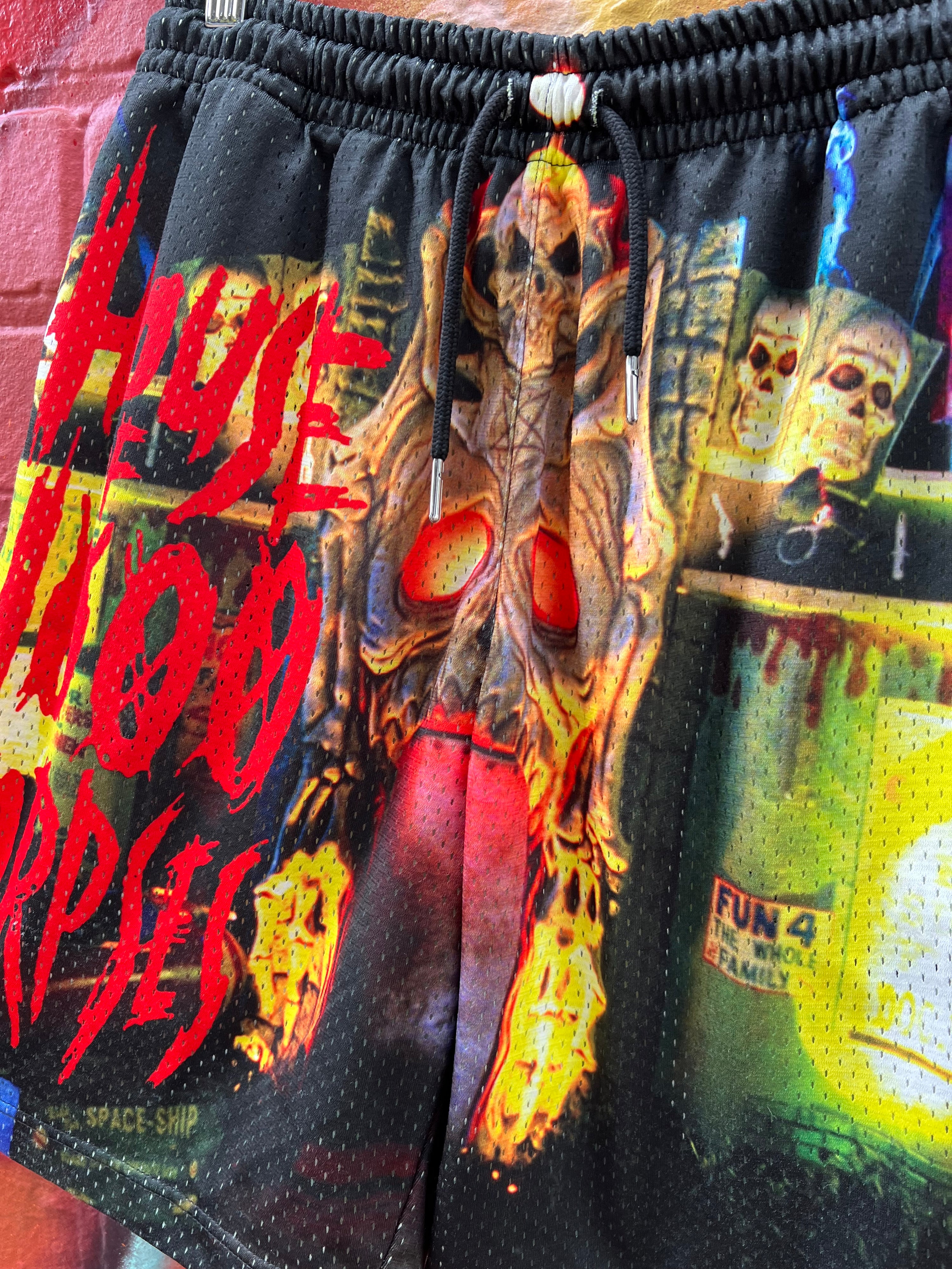 [L] FTTN House Of 1000 Corpses AOP Shorts