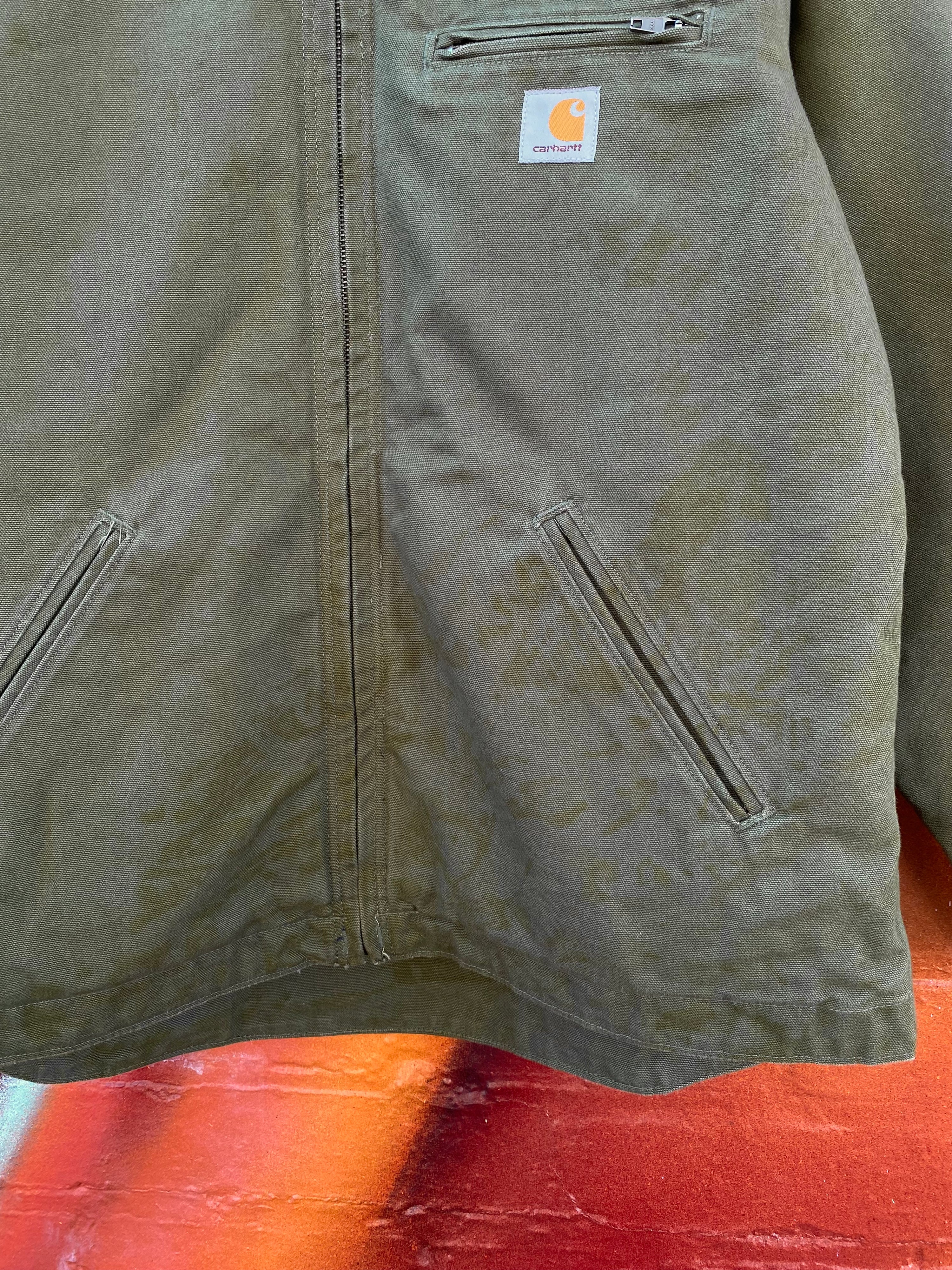 [M] Carhartt Forest Green Sherpa Lined Active Jacket