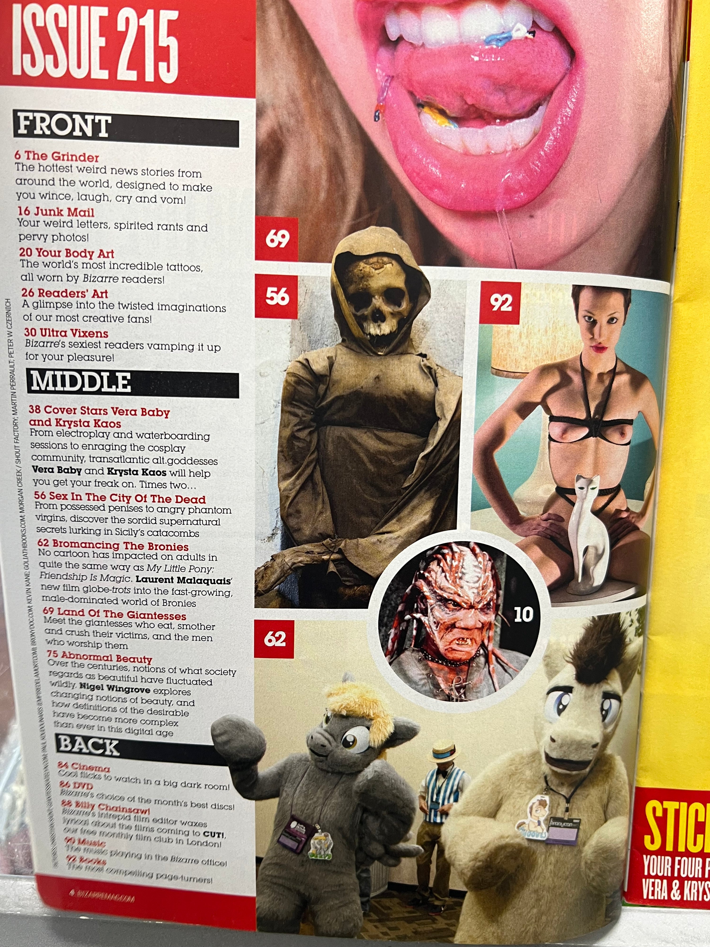 Bizarre Magazine Issue 215 June 2014