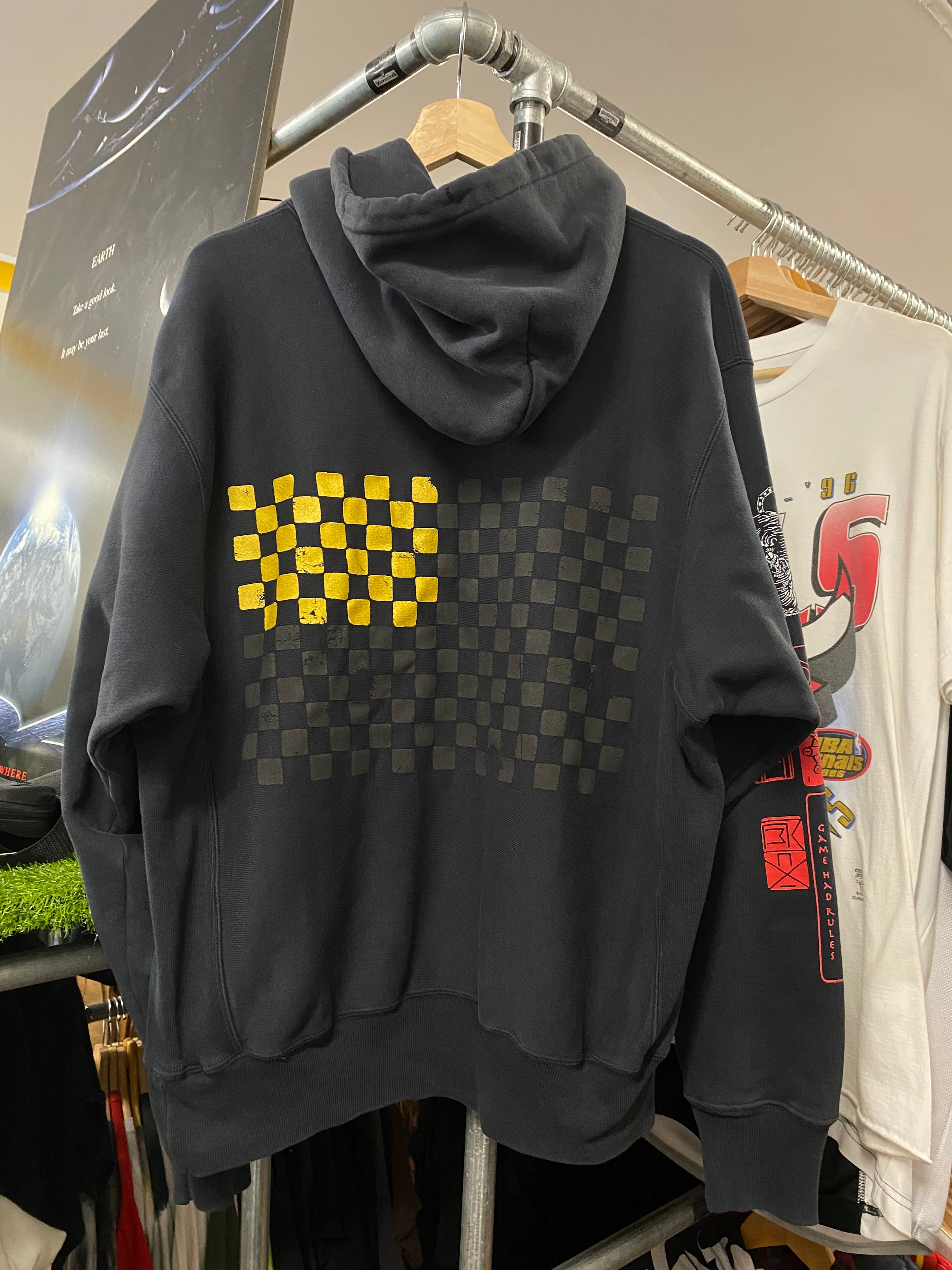 [S/M] Champion Reverse Weave G.A.M.E Black Hoodie
