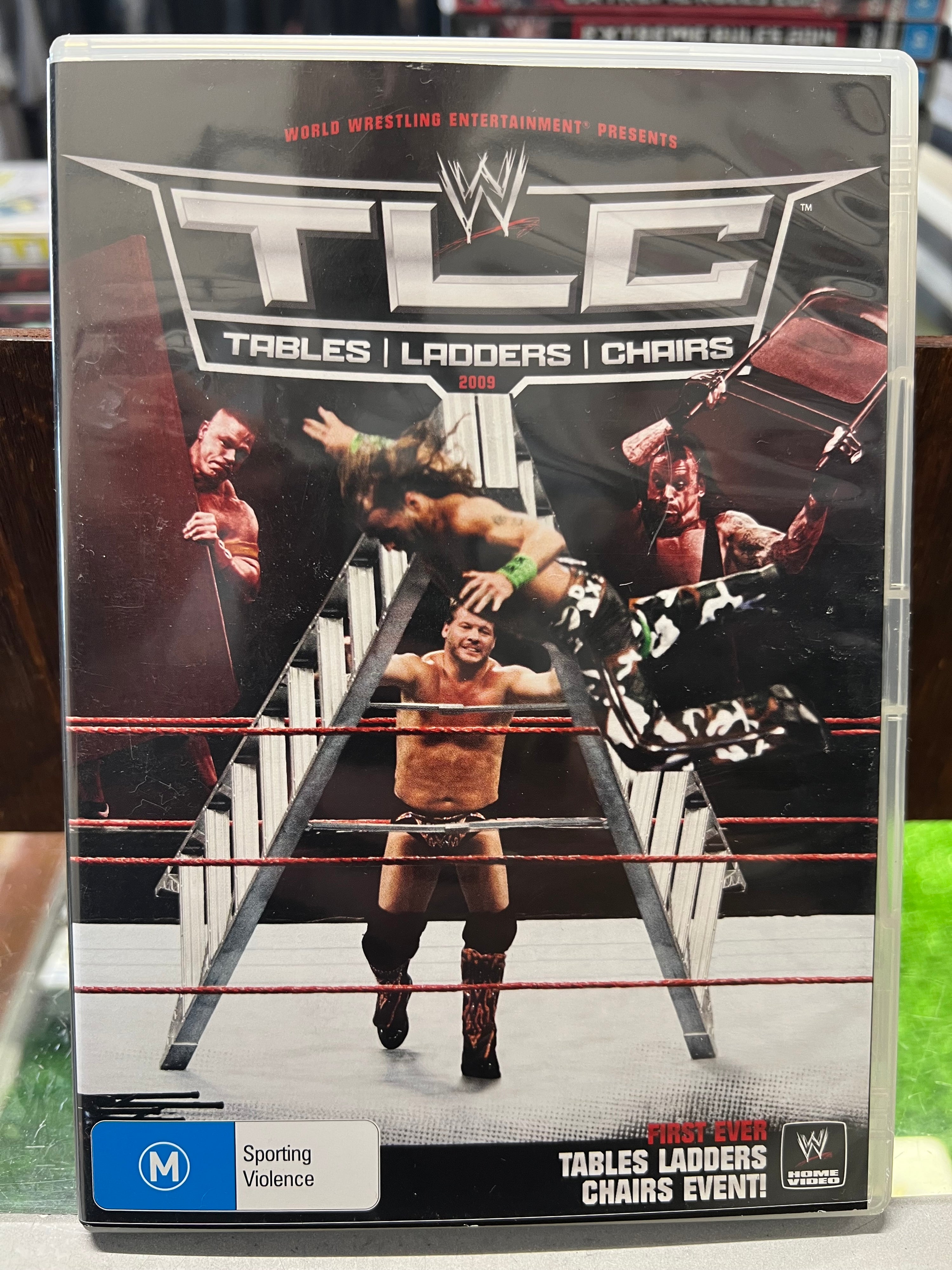 2009 WWE Tables Ladders Chairs DVD