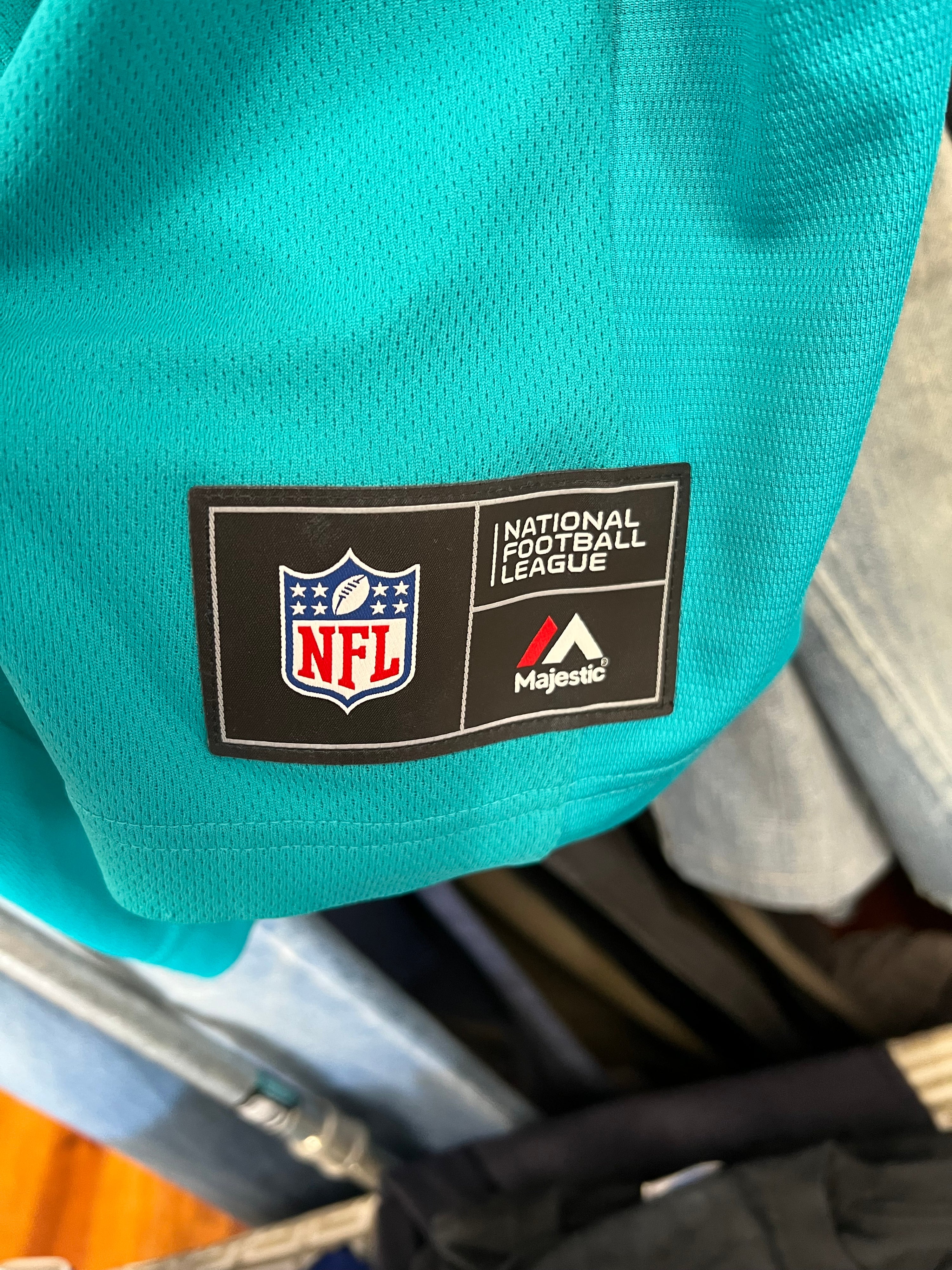 [2XL] Majestic Miami Dolphins Jersey Est 66