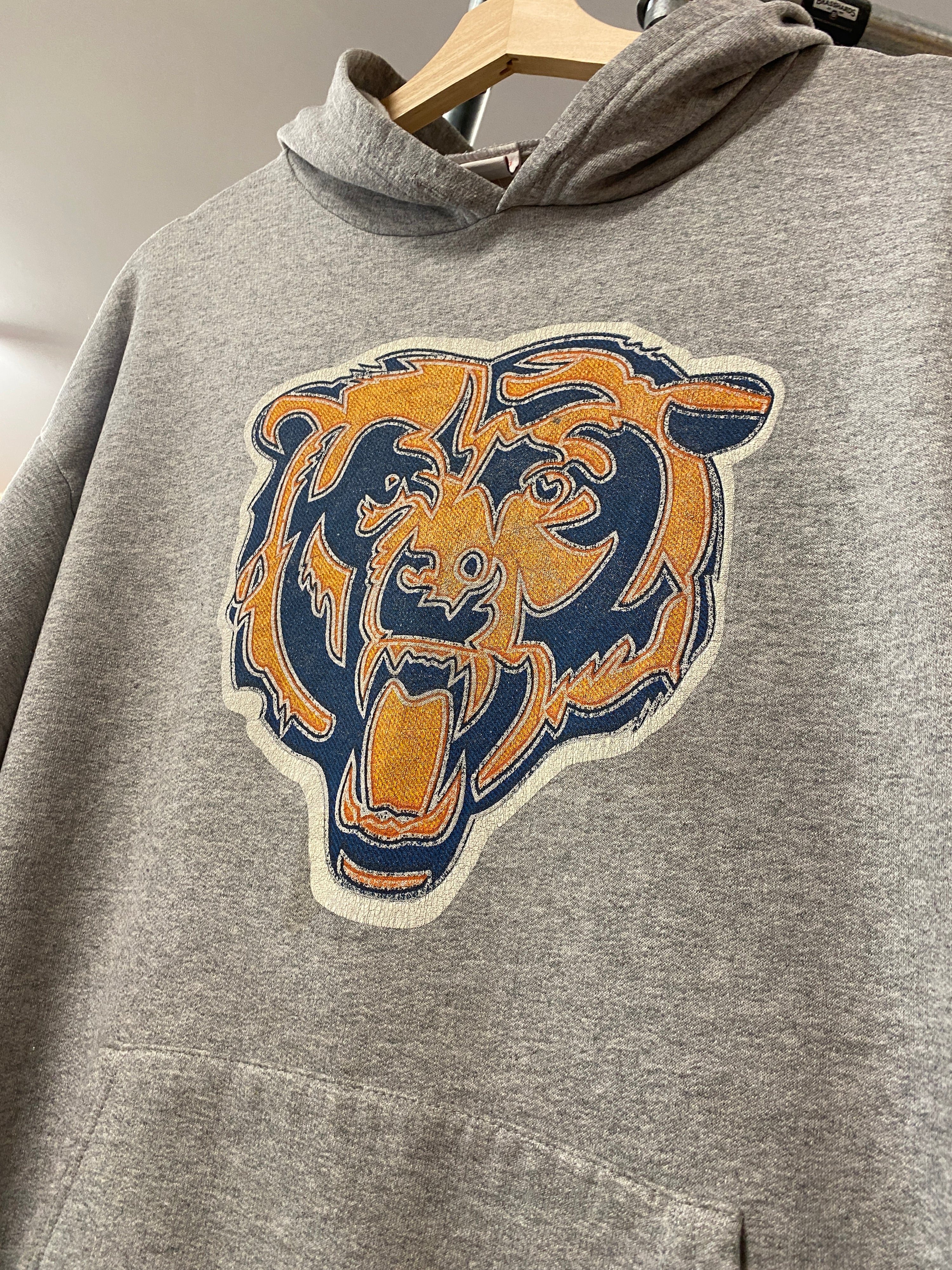 M - Chicago Bears Grey NFL Hoodie