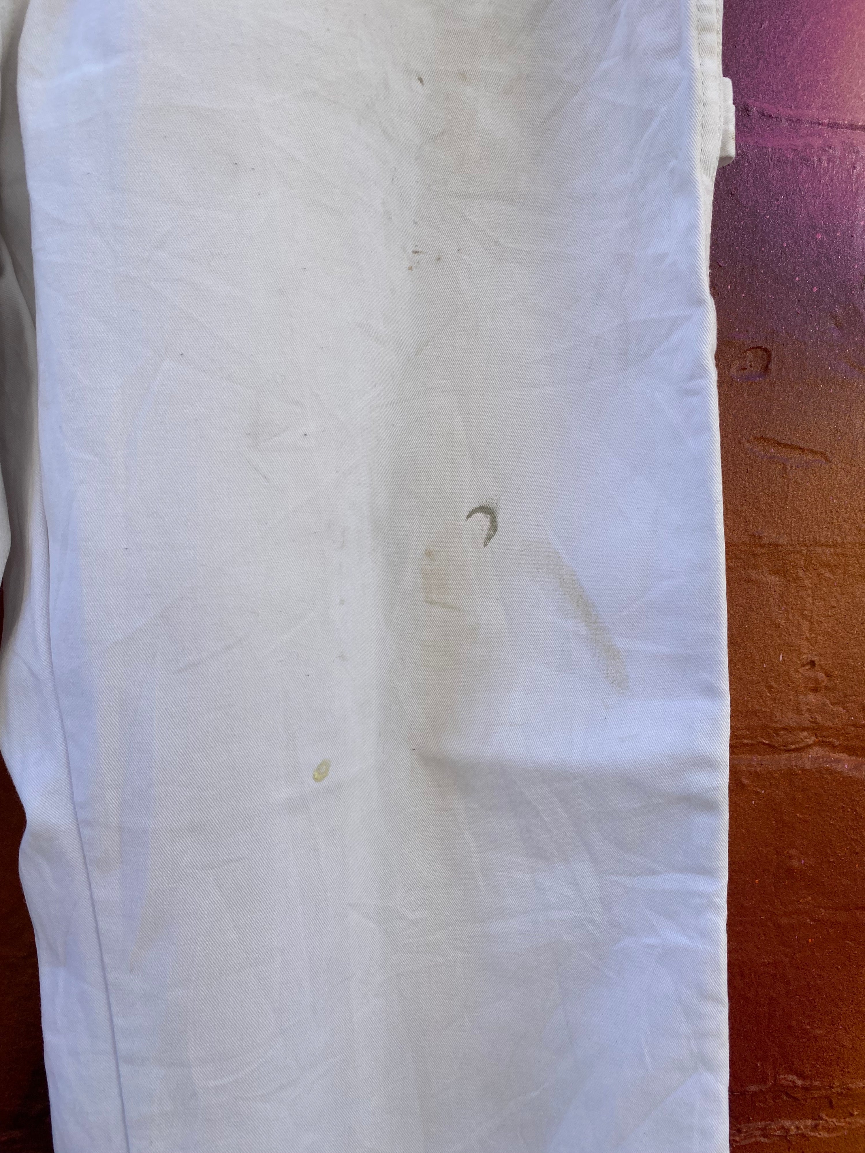 [38] Dickies White Carpenter Pants D160
