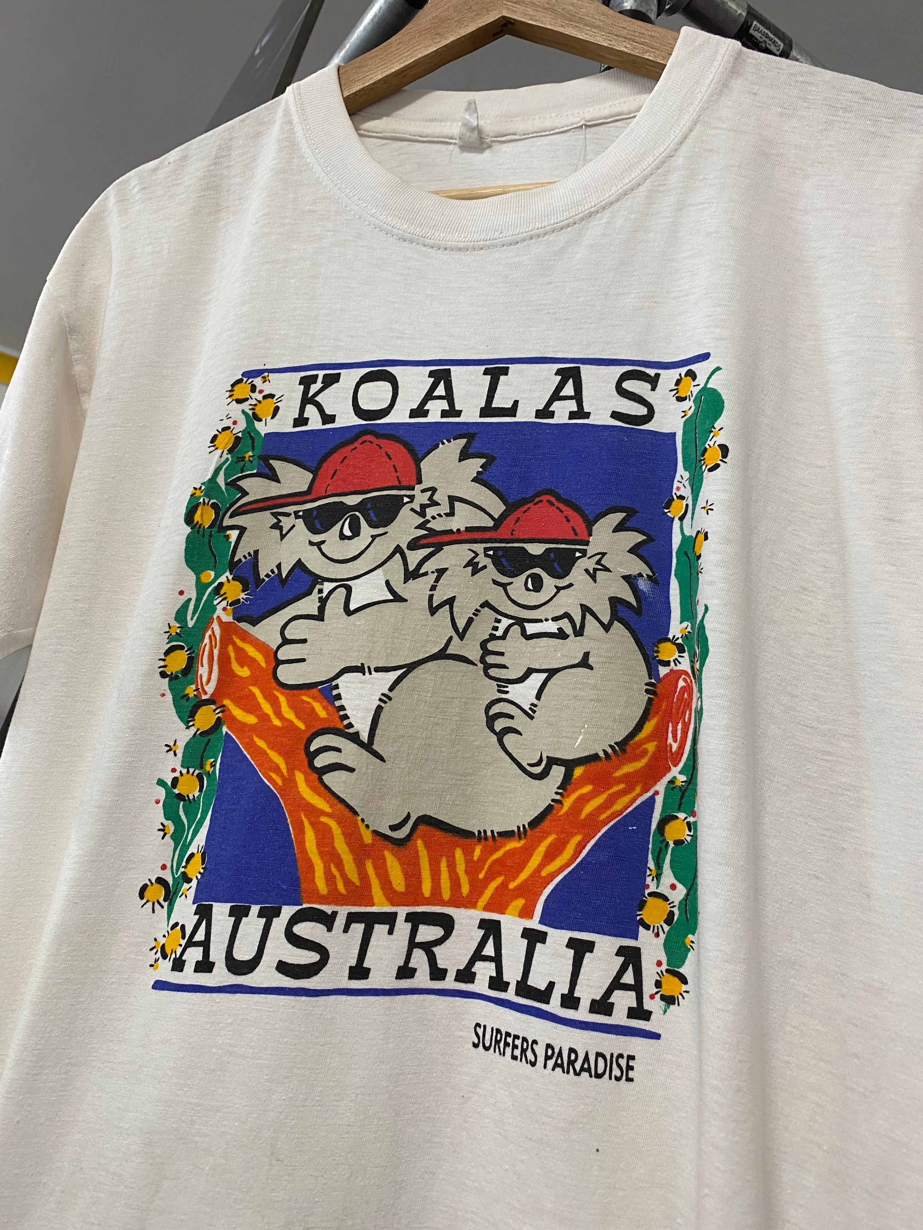 [M] Vintage Koalas Australia, Surfers Paradise Tee