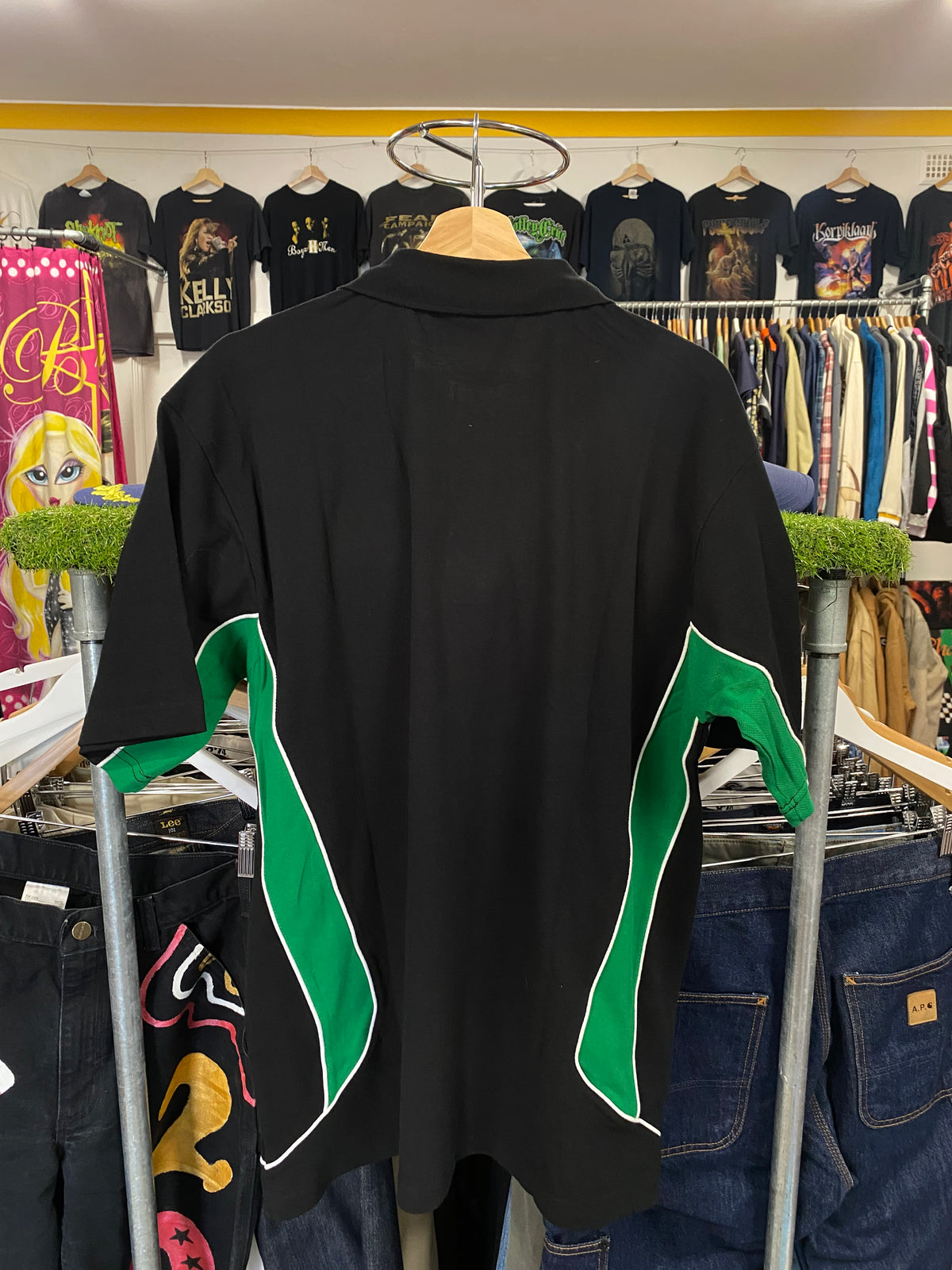 L - Castrol Professional Button Up Polo