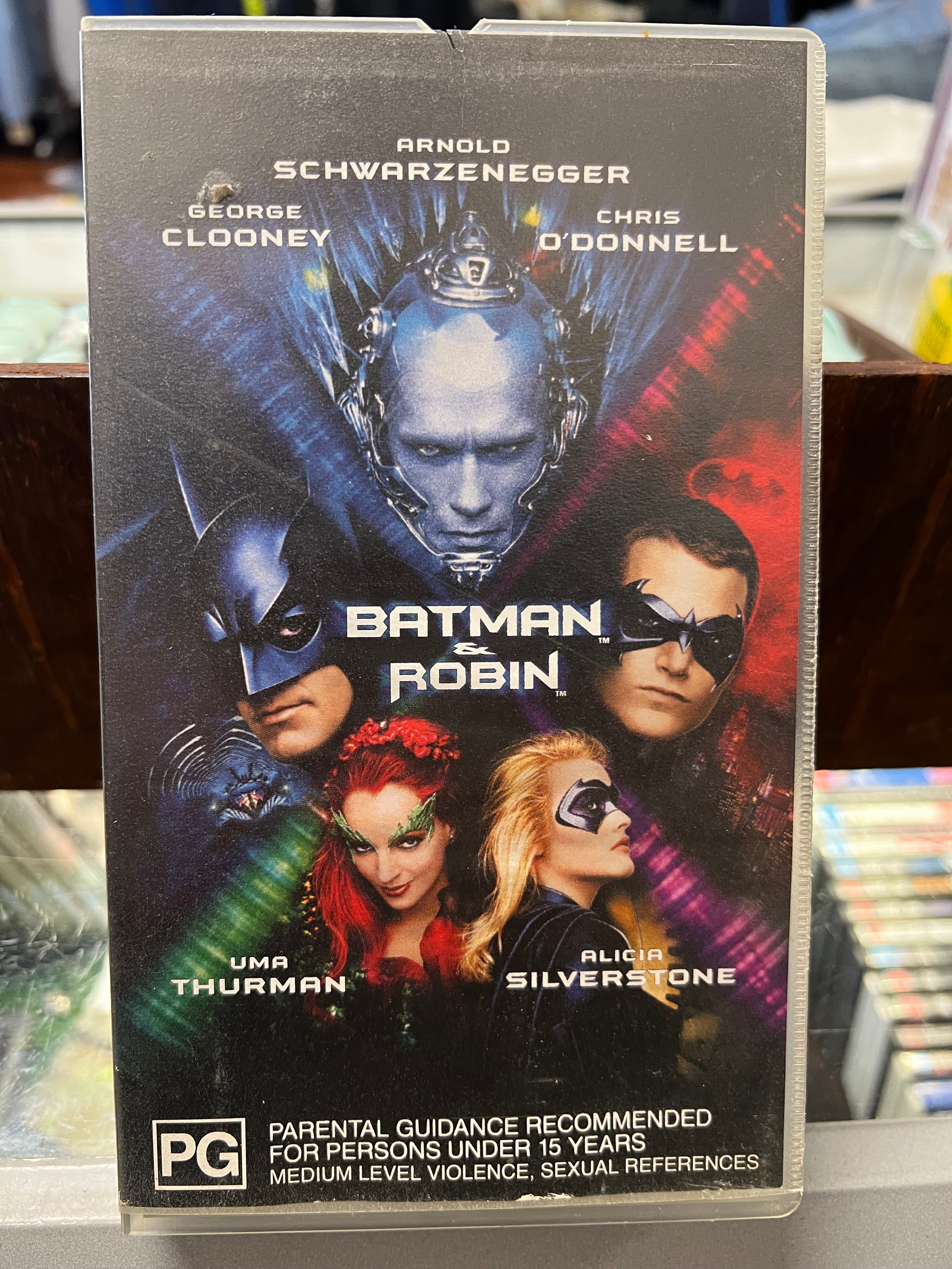 [VHS] Batman And Robin Small Box