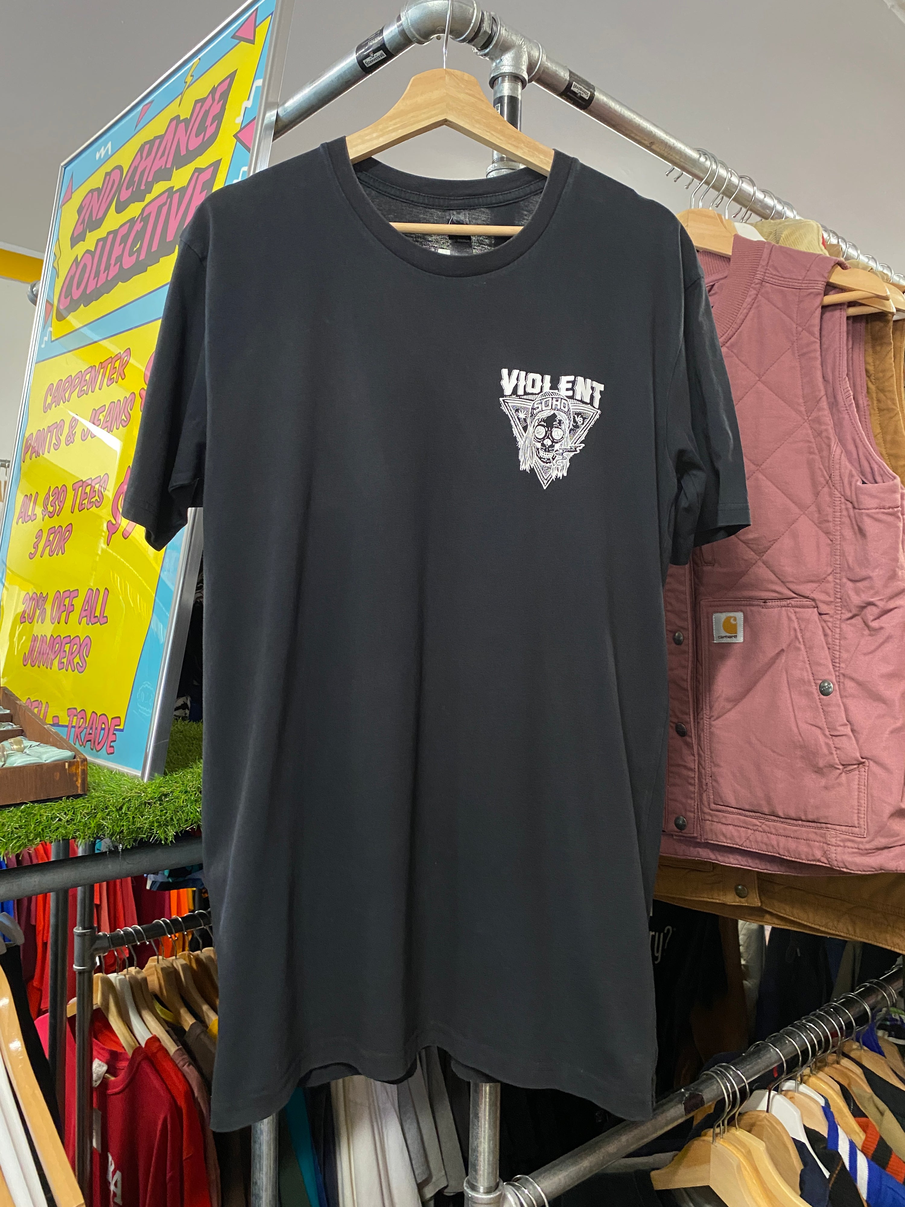 M - Violent Soho DS Black Tee