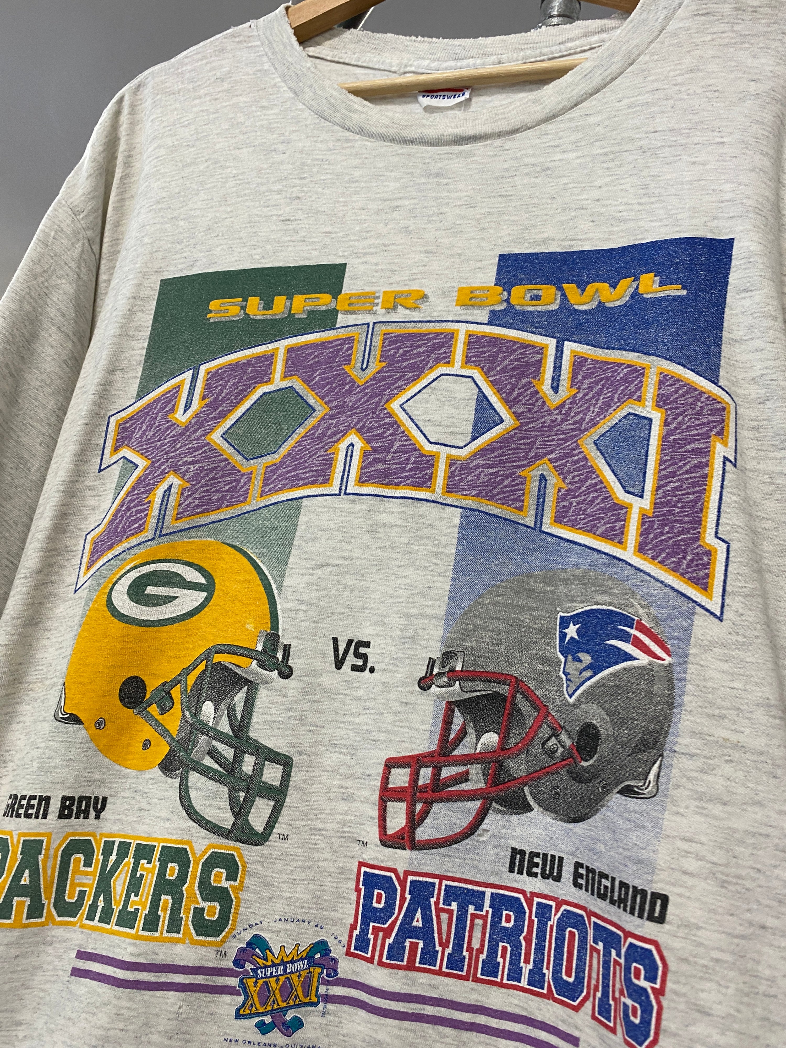 XL - 1996 Superbowl XXXI Packers VS Patriots