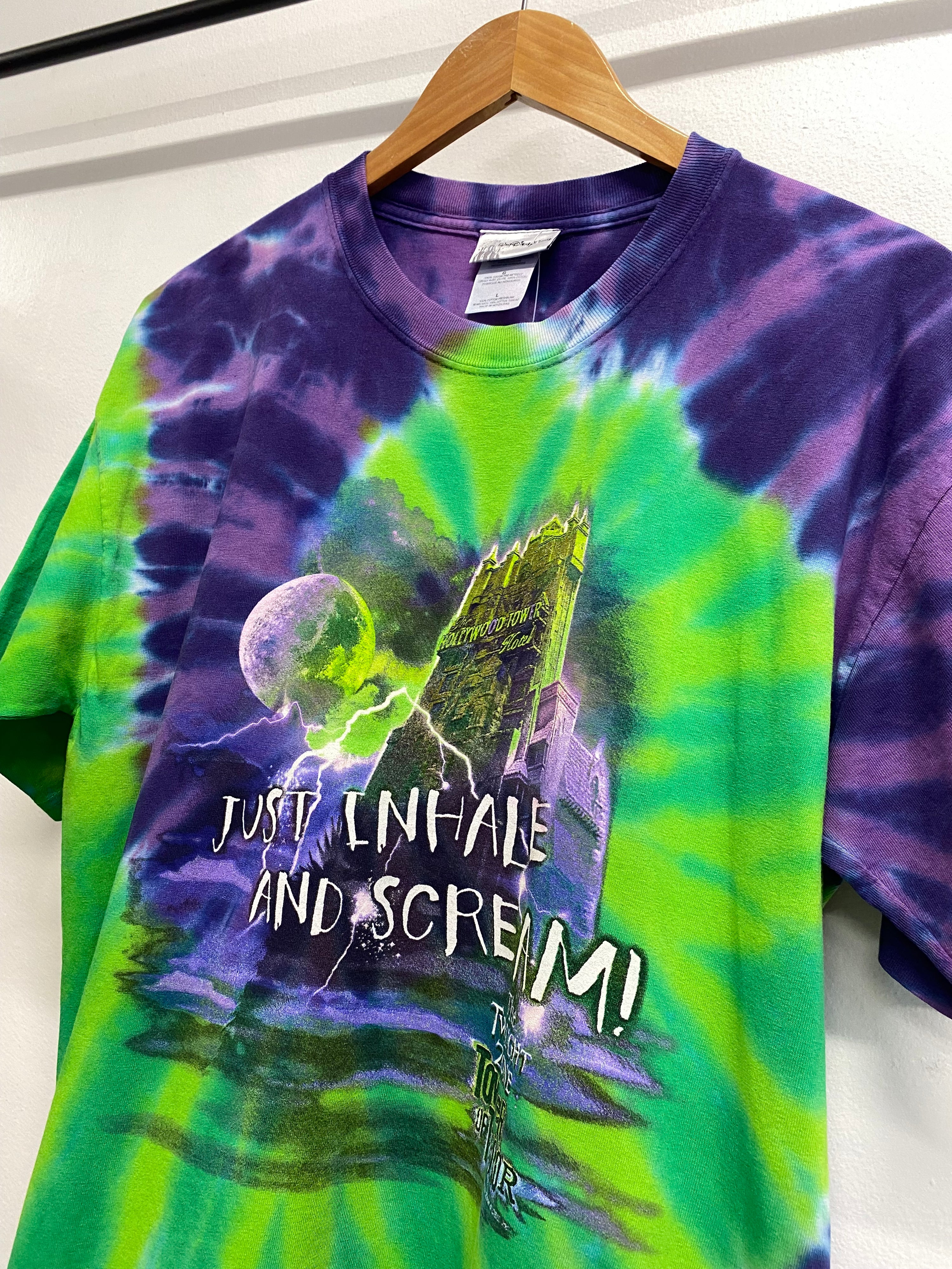 [L] Just Inhale And Scream: Tower Of Terror Tie Dye
