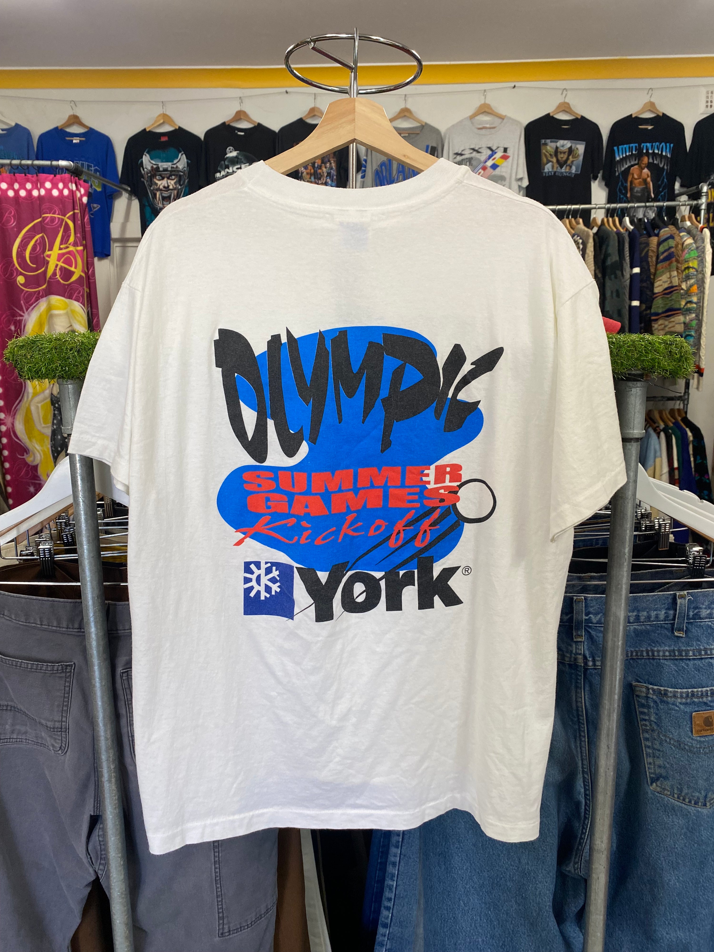 XL - 1996 Olympic Summer Games Kick-off York Tee