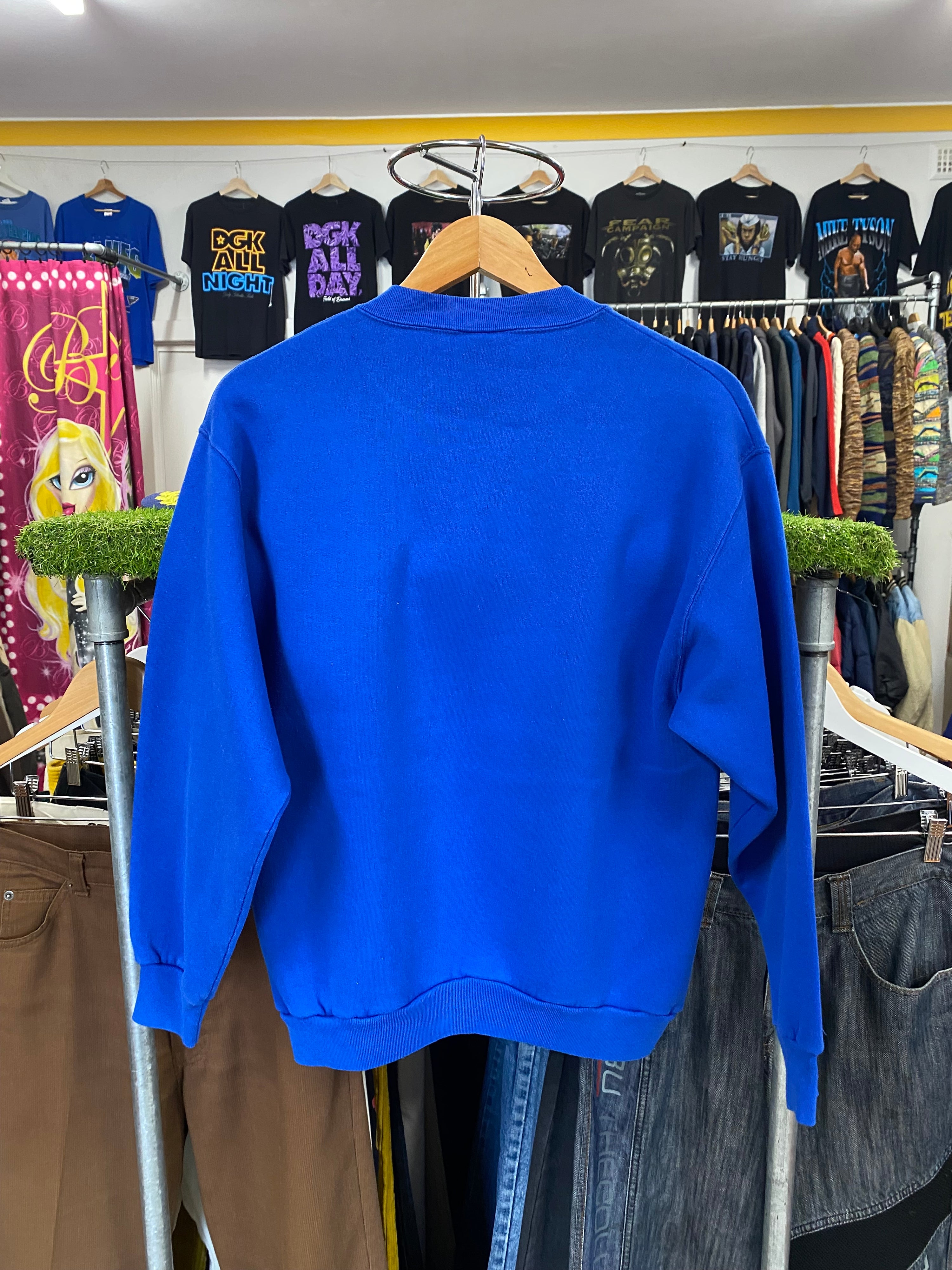 [S] Vintage Bad Attitude Blue Jumper