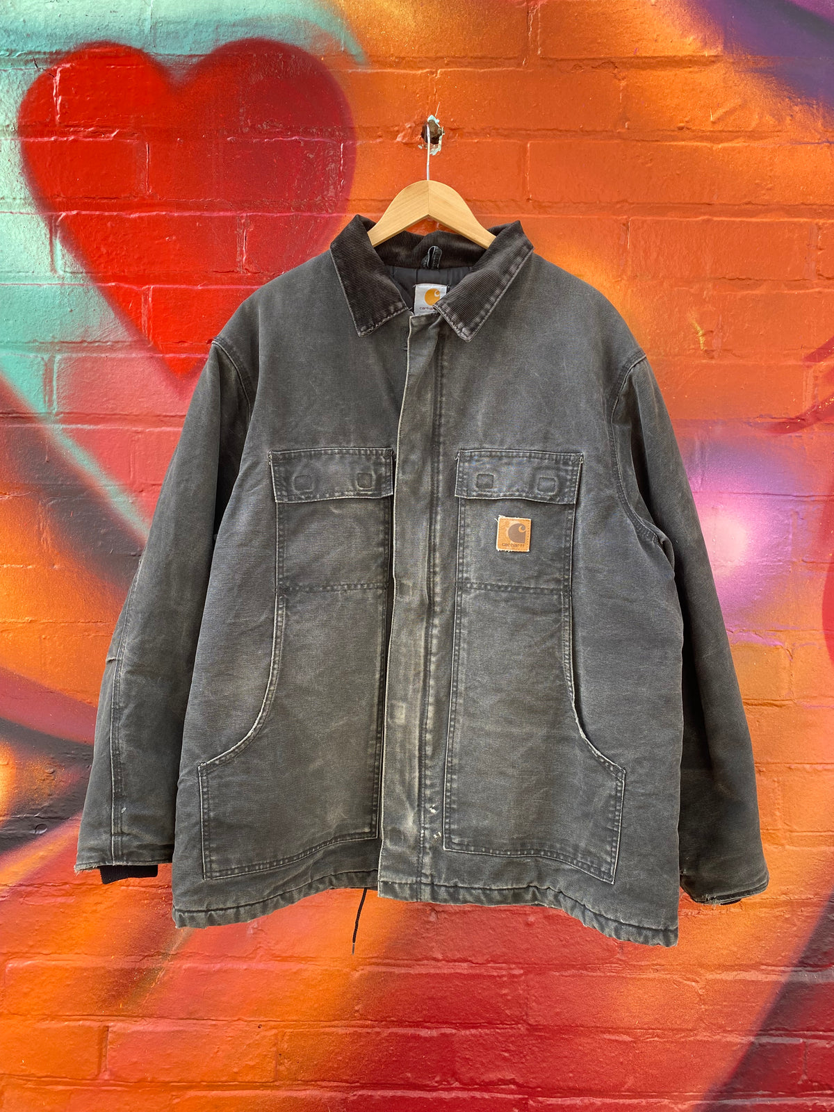 [XL] Carhartt Black C26 BLK Chore Jacket