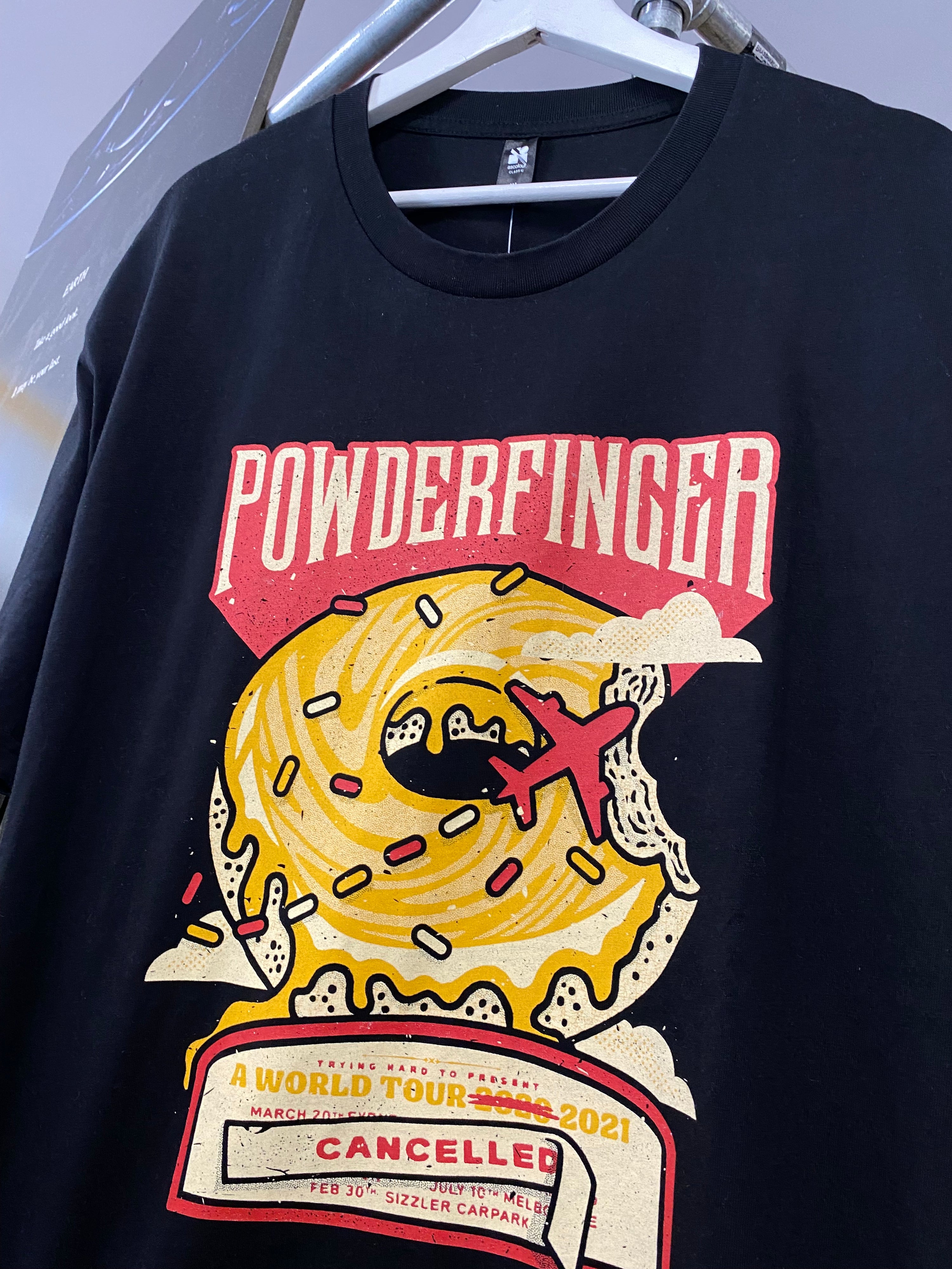 [XL] Powderfinger Trying Hard To Present A World Tour Tee