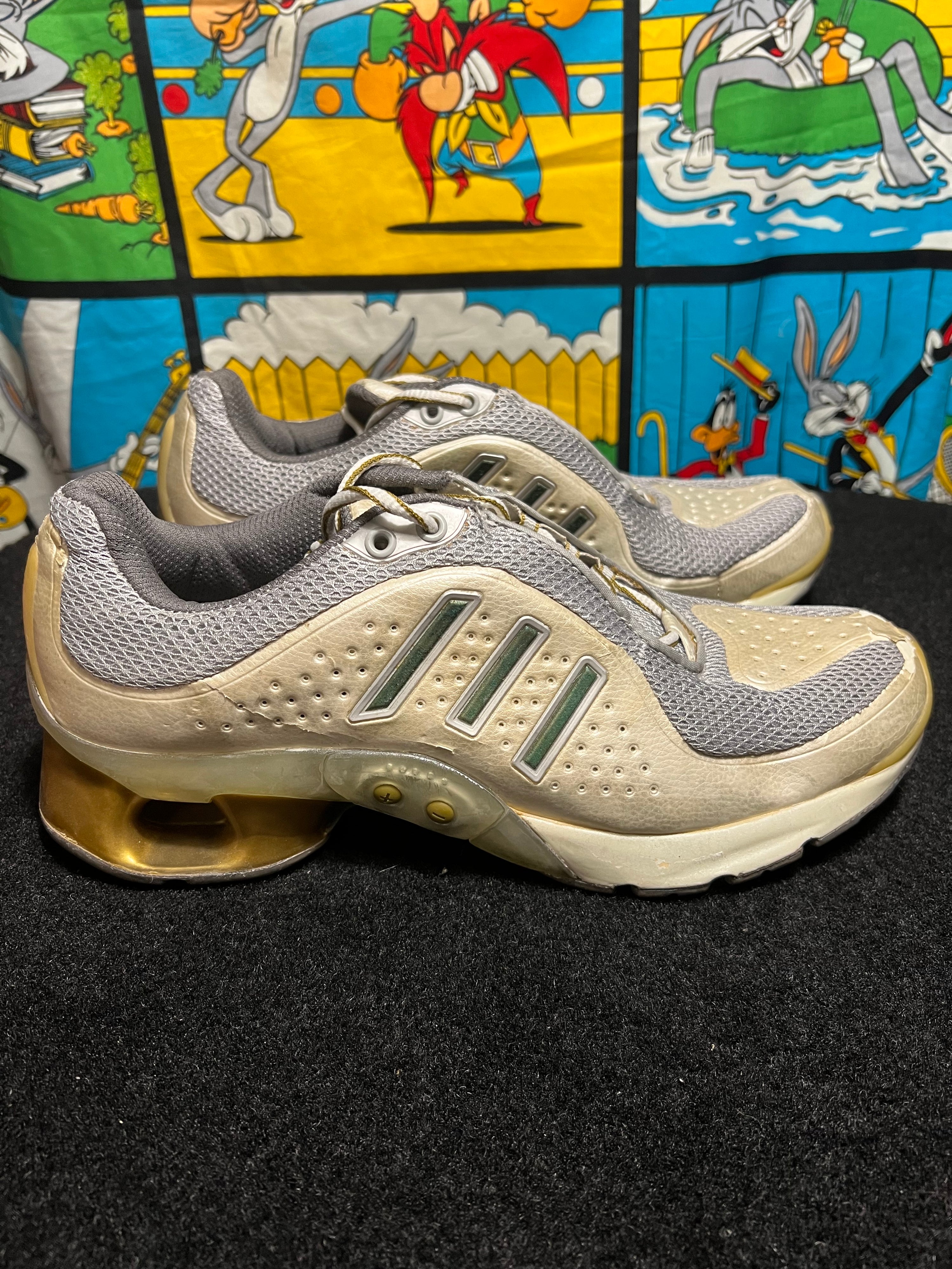 US12 - 2004 Adidas 1 Intelligent Running Shoes USED 690001
