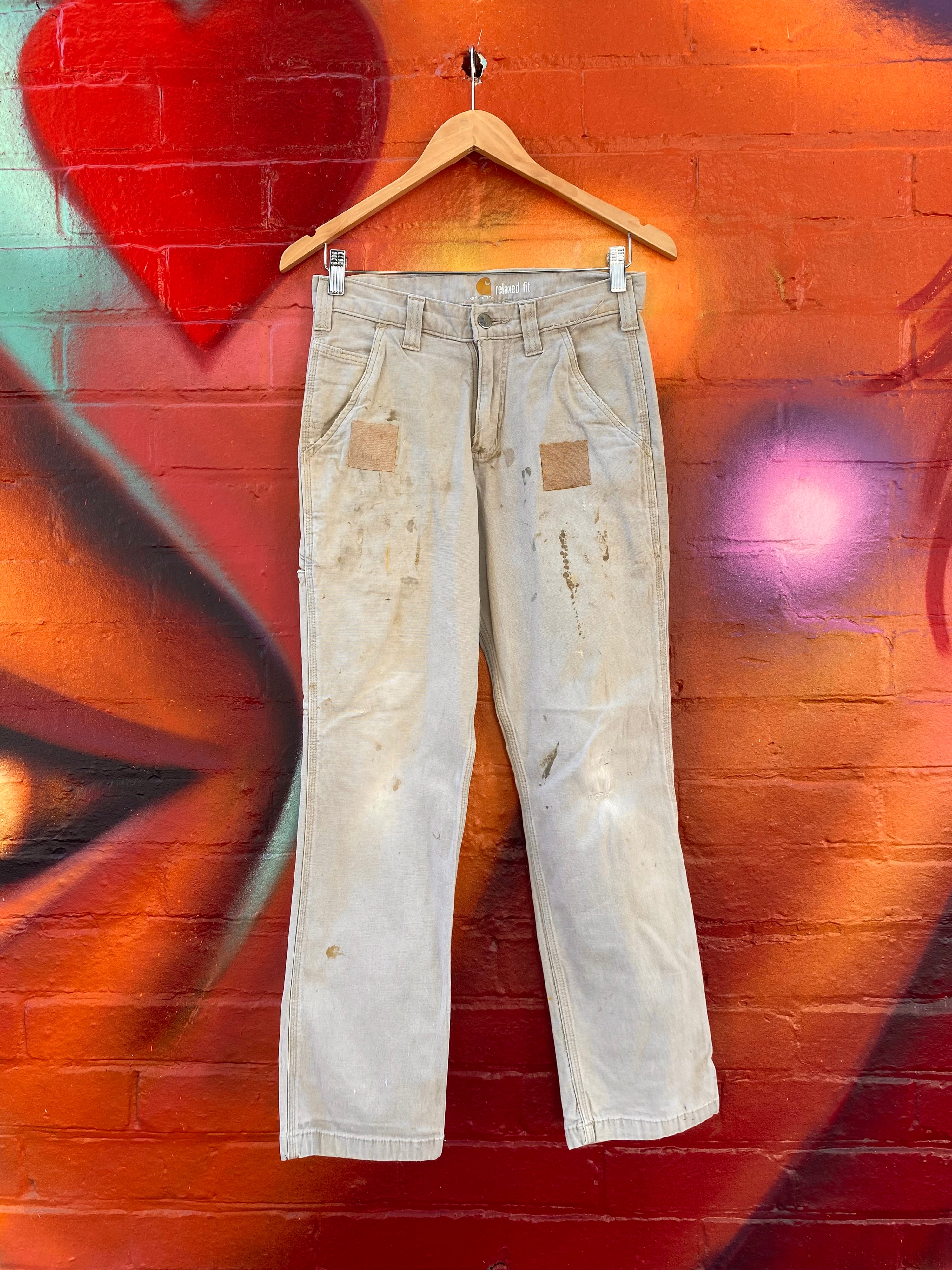 [28] Carhartt Thrashed 102291 Tan Pants