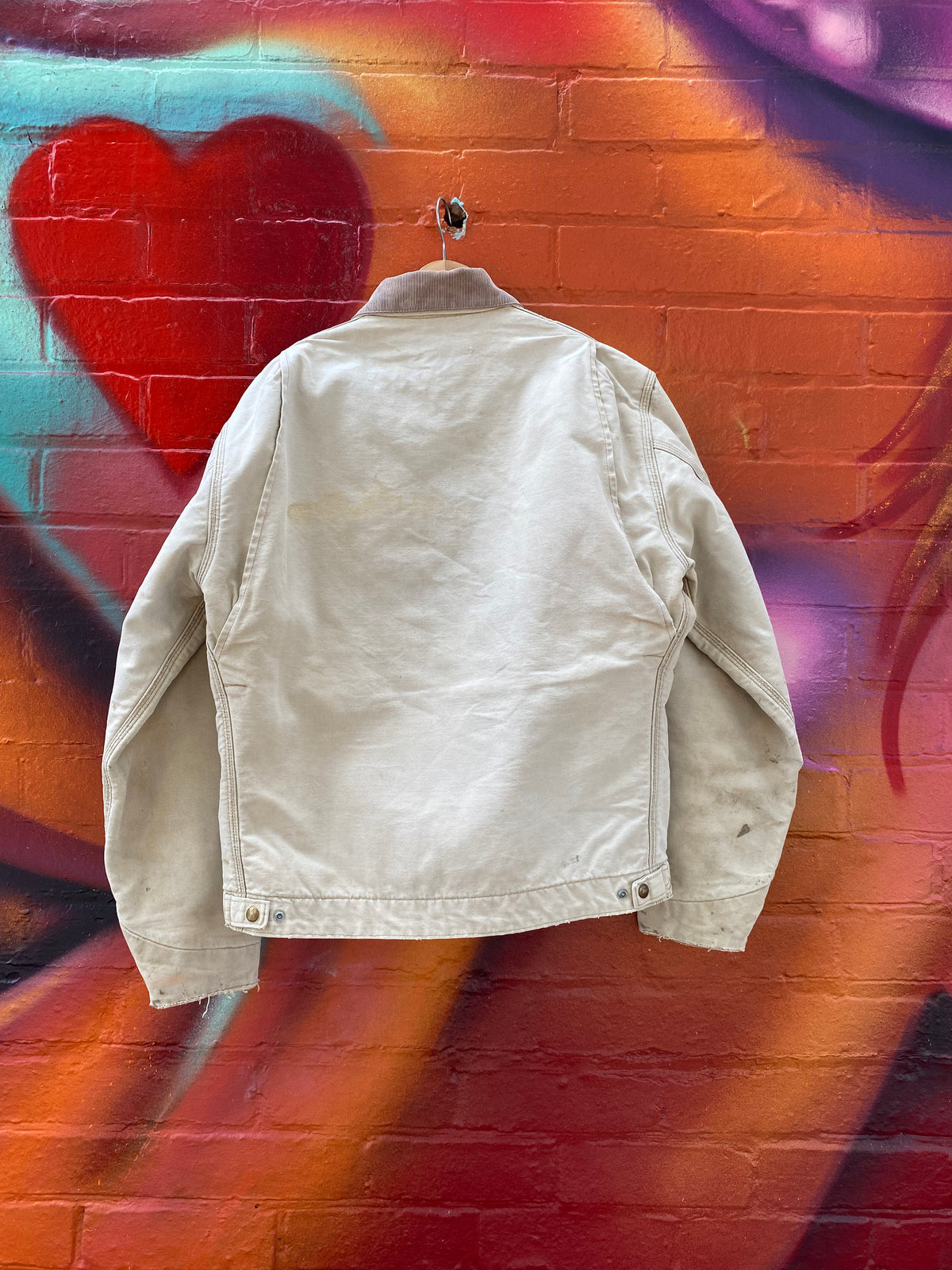 [L] Vintage Carhartt Faded Brown Detroit Jacket