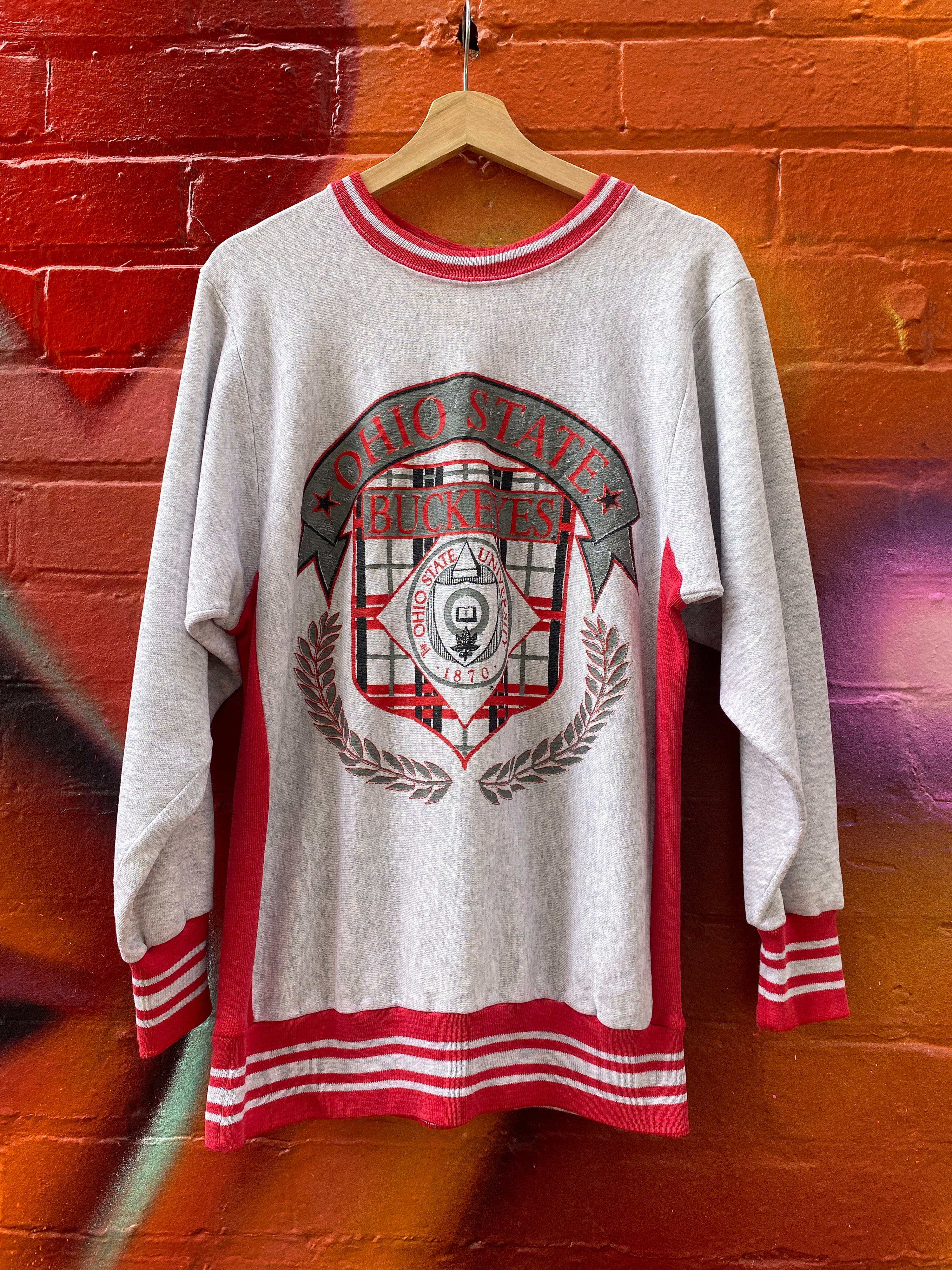 M - 90s Ohio State Buckeyes Jostens Jumper