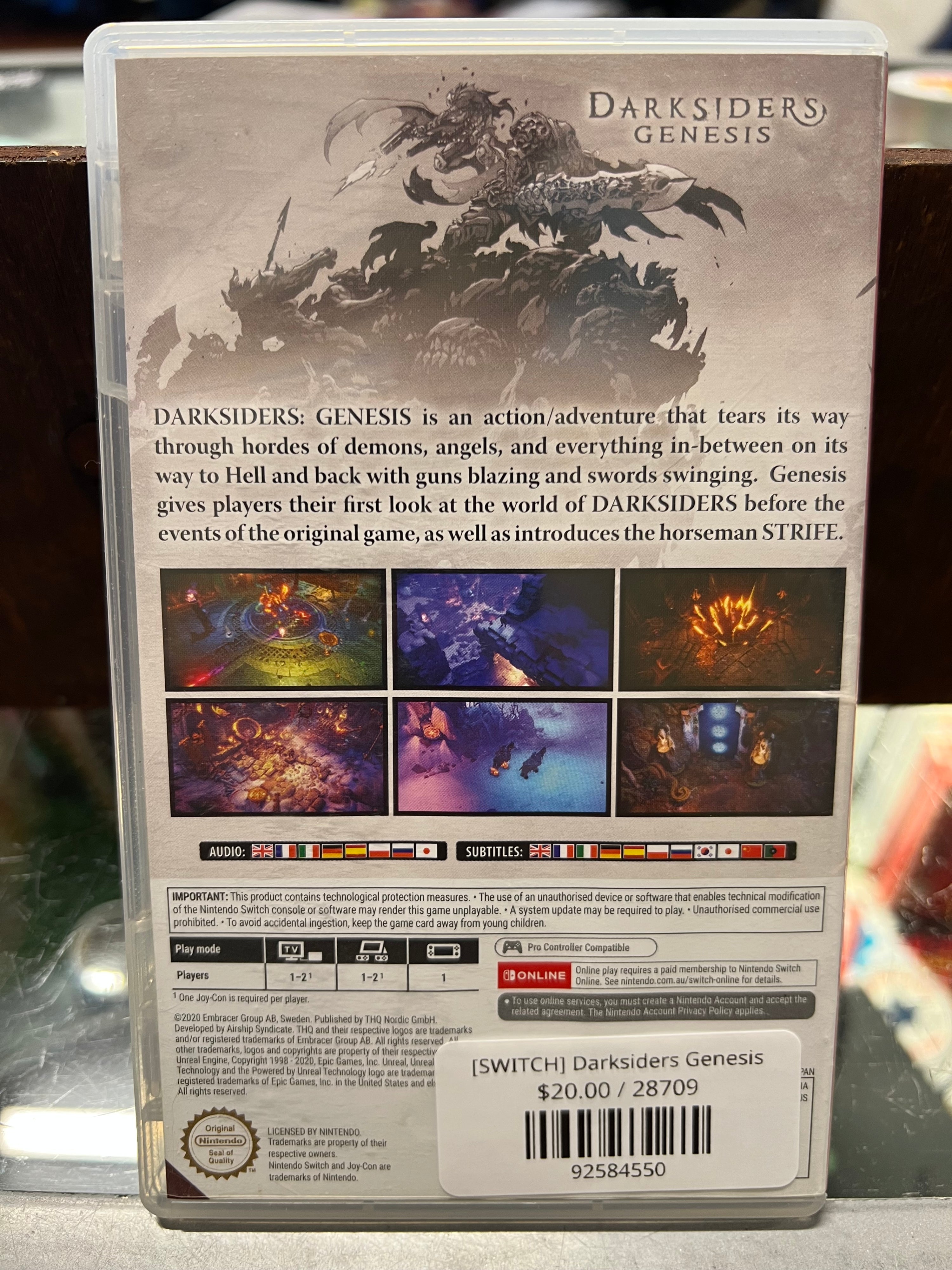[SWITCH] Darksiders Genesis
