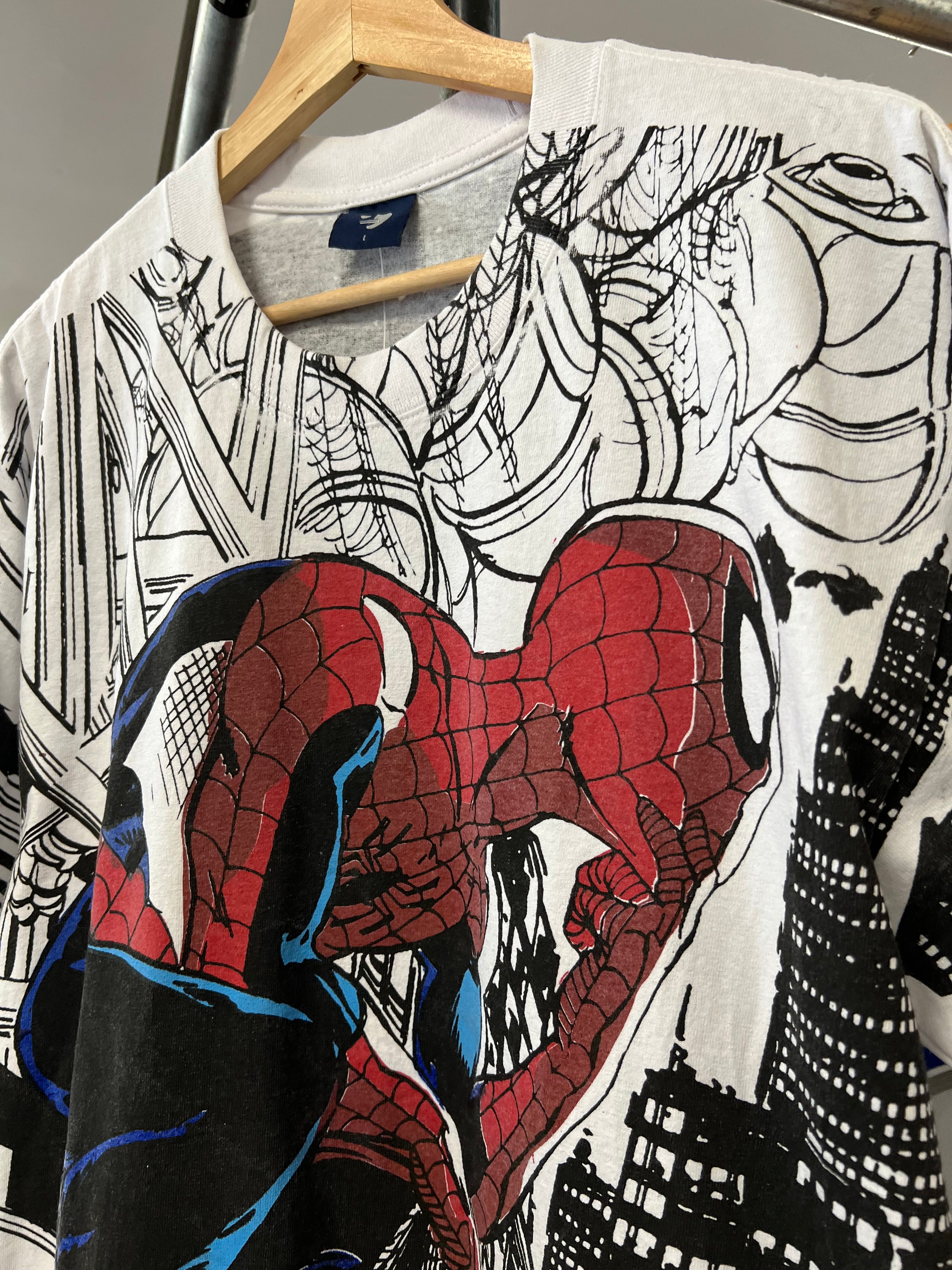 [L] 2020 M.A.D Spiderman x Mary Jane Double Sided Tee