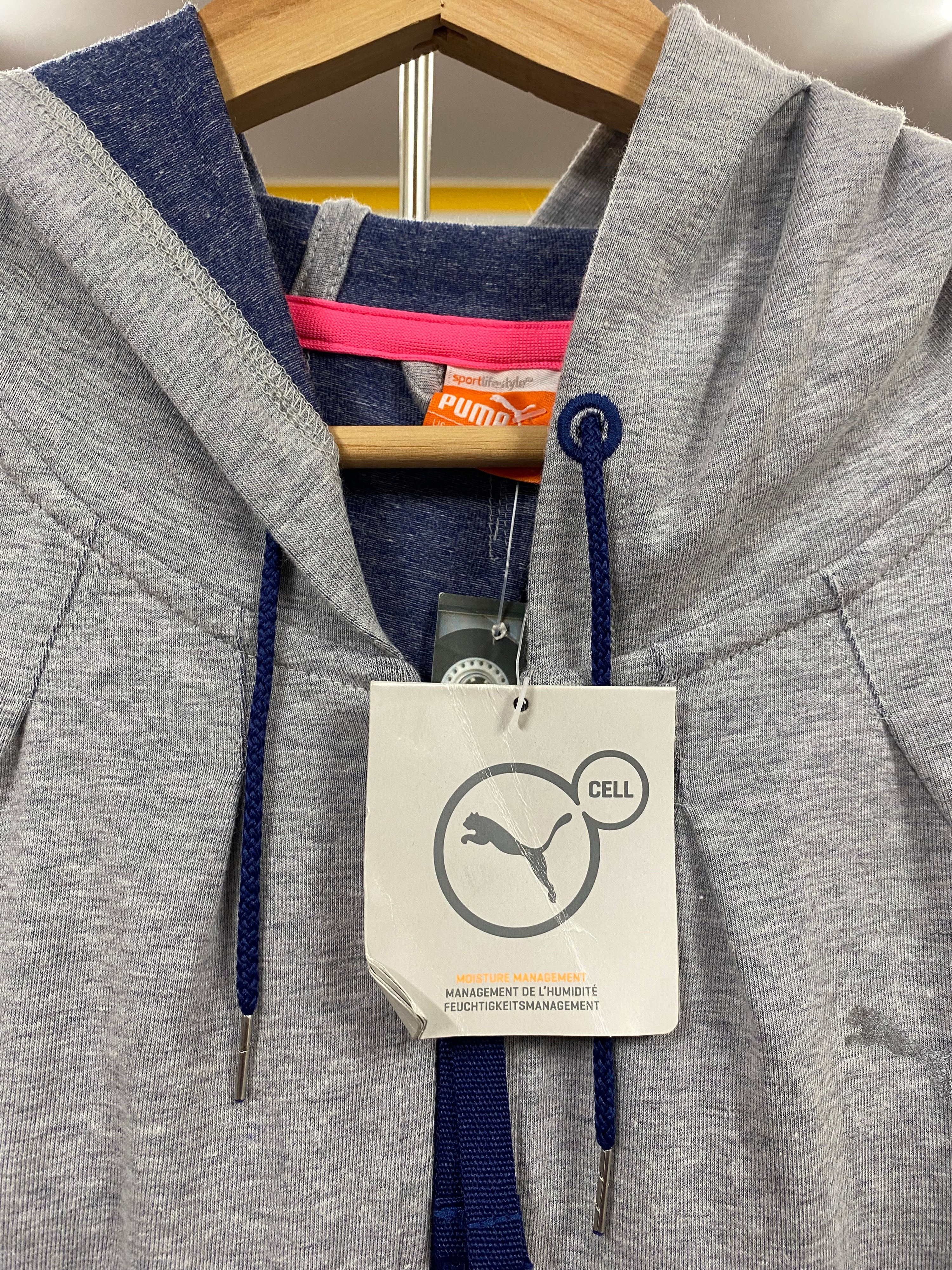 [M] Puma Grey Zip-up Hoodie BNWT