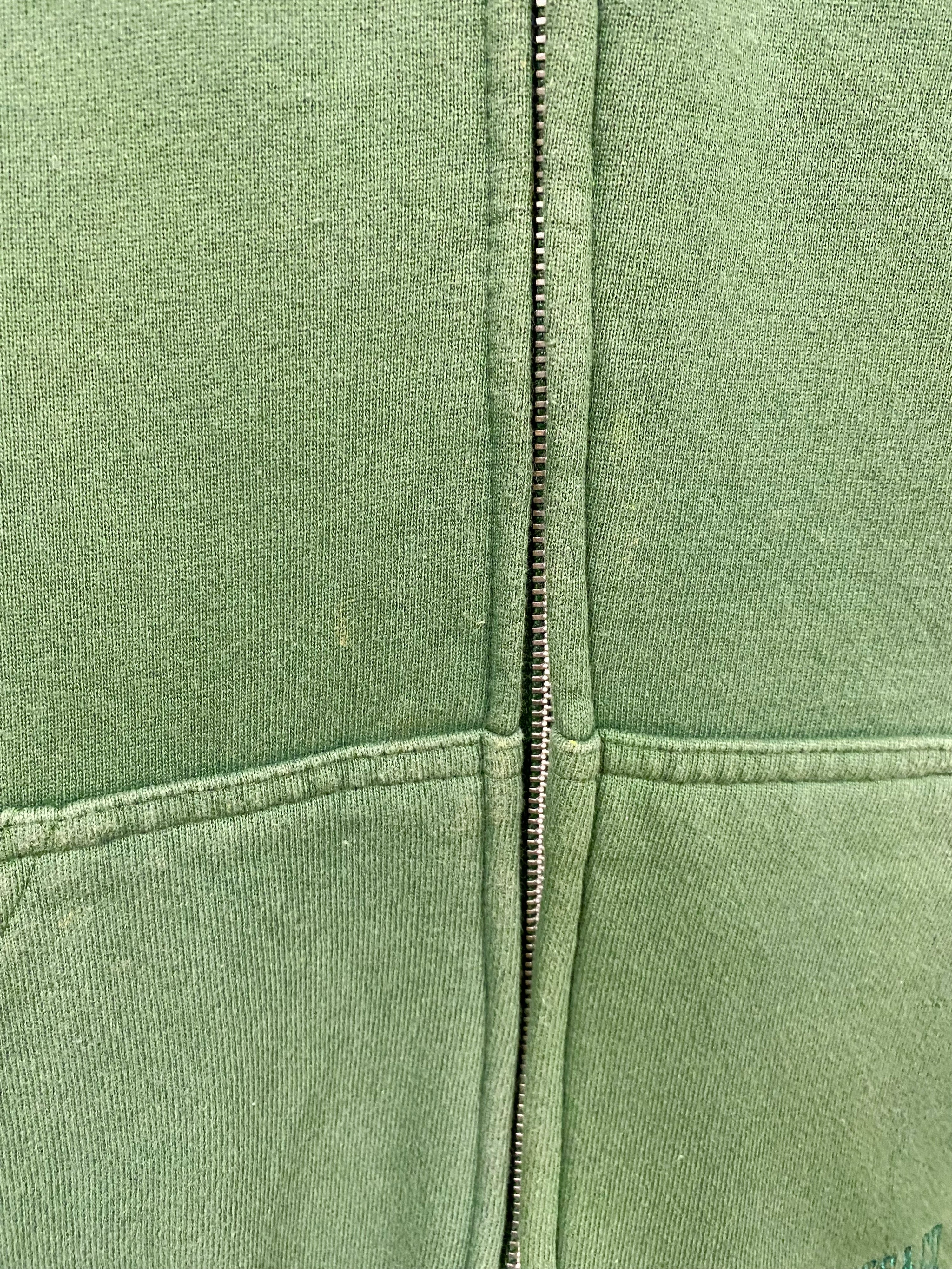 [M] Levi's Green Sleeveless Hoodie