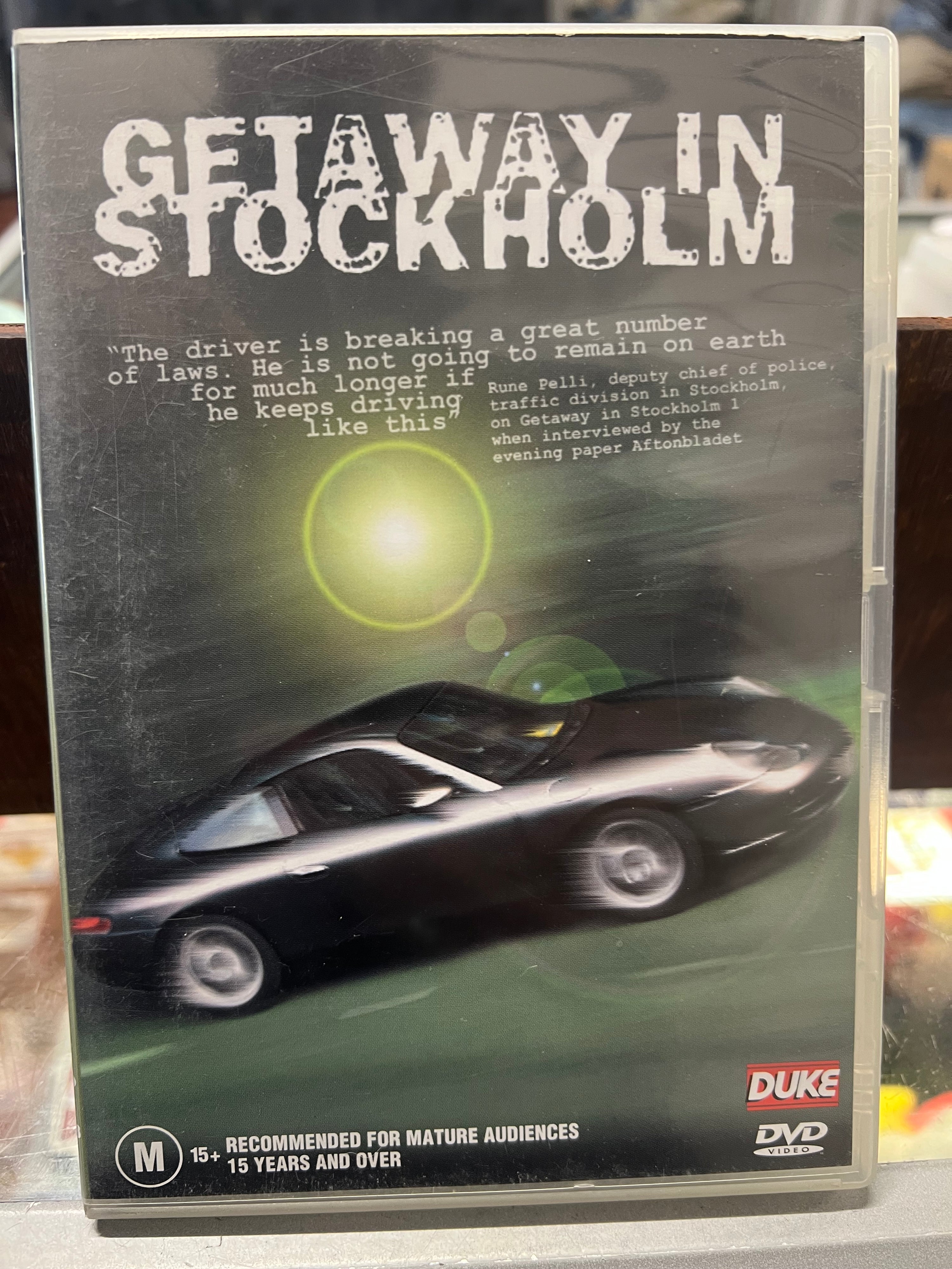 Getaway In Stockholm DVD
