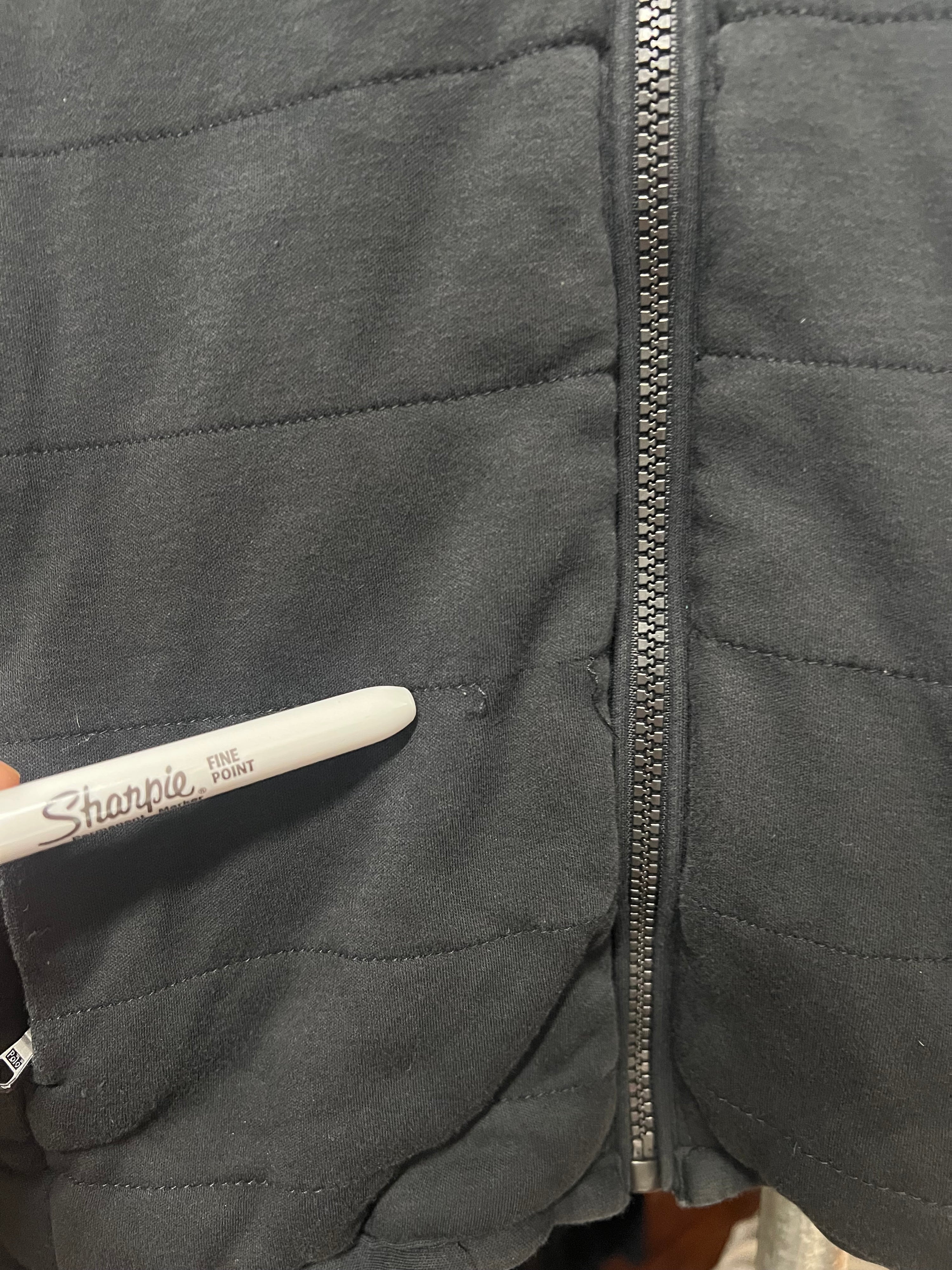 [S] Polo RL Black Zip Vest